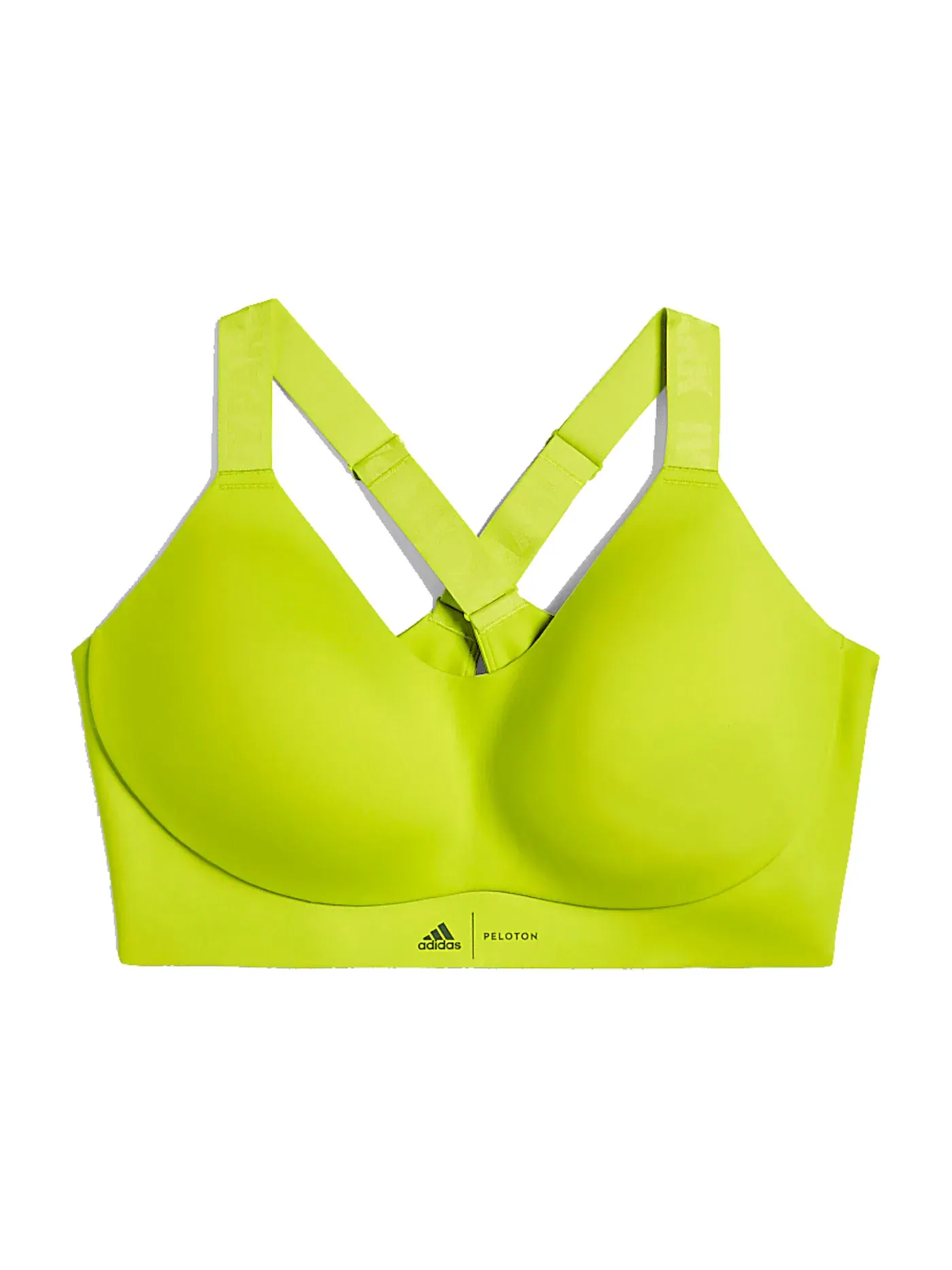 Женский бюстгальтер Tape Bra с принтом Adidas Ivy Park x Peloton — изображение 1 из 2, бежевый