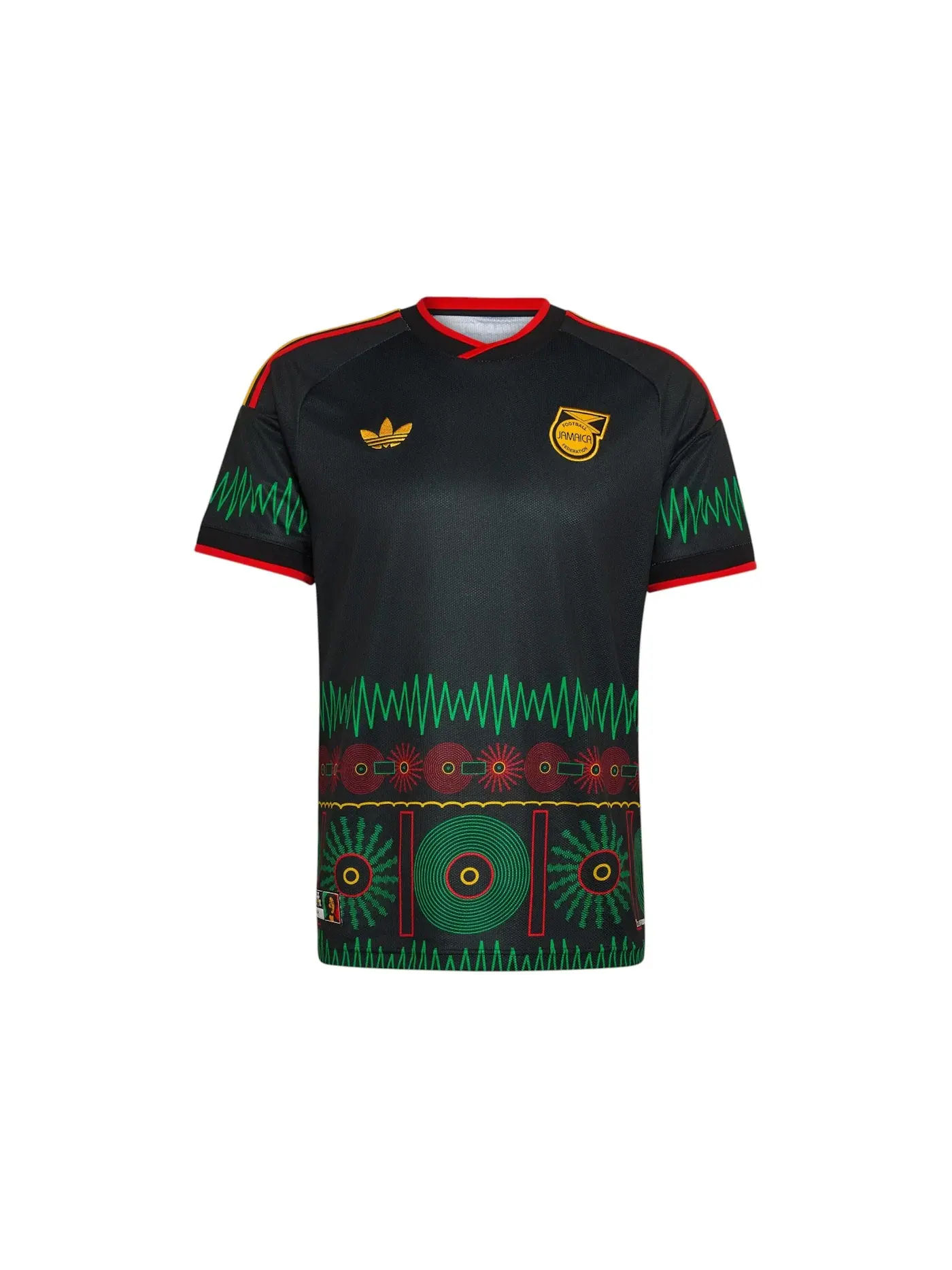 Мужская футбольная футболка с длинным рукавом Jersey Adidas — изображение 1 из 1, черный