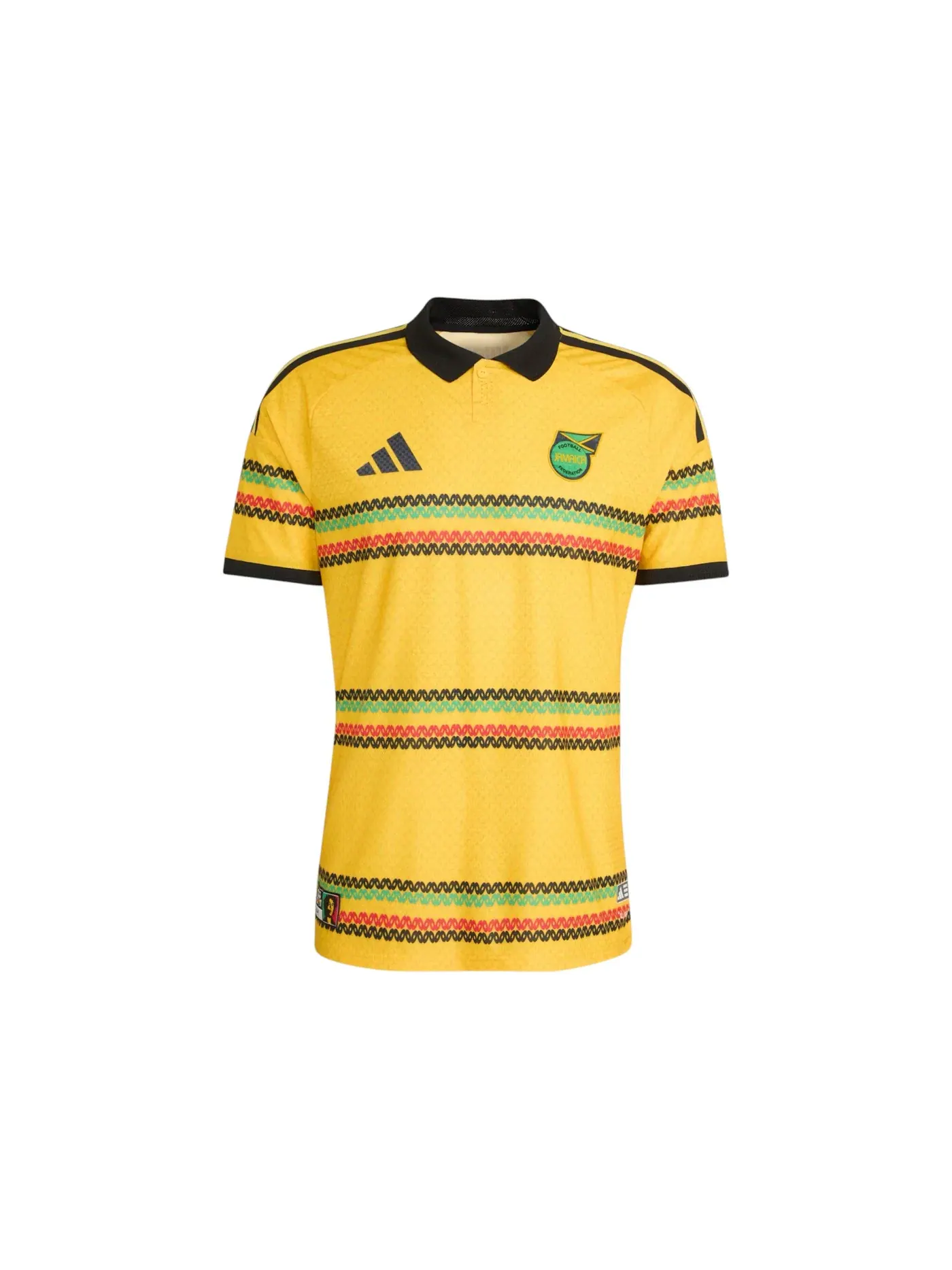 Мужская футбольная футболка с принтом Jersey Adidas — изображение 1 из 1, золотистый