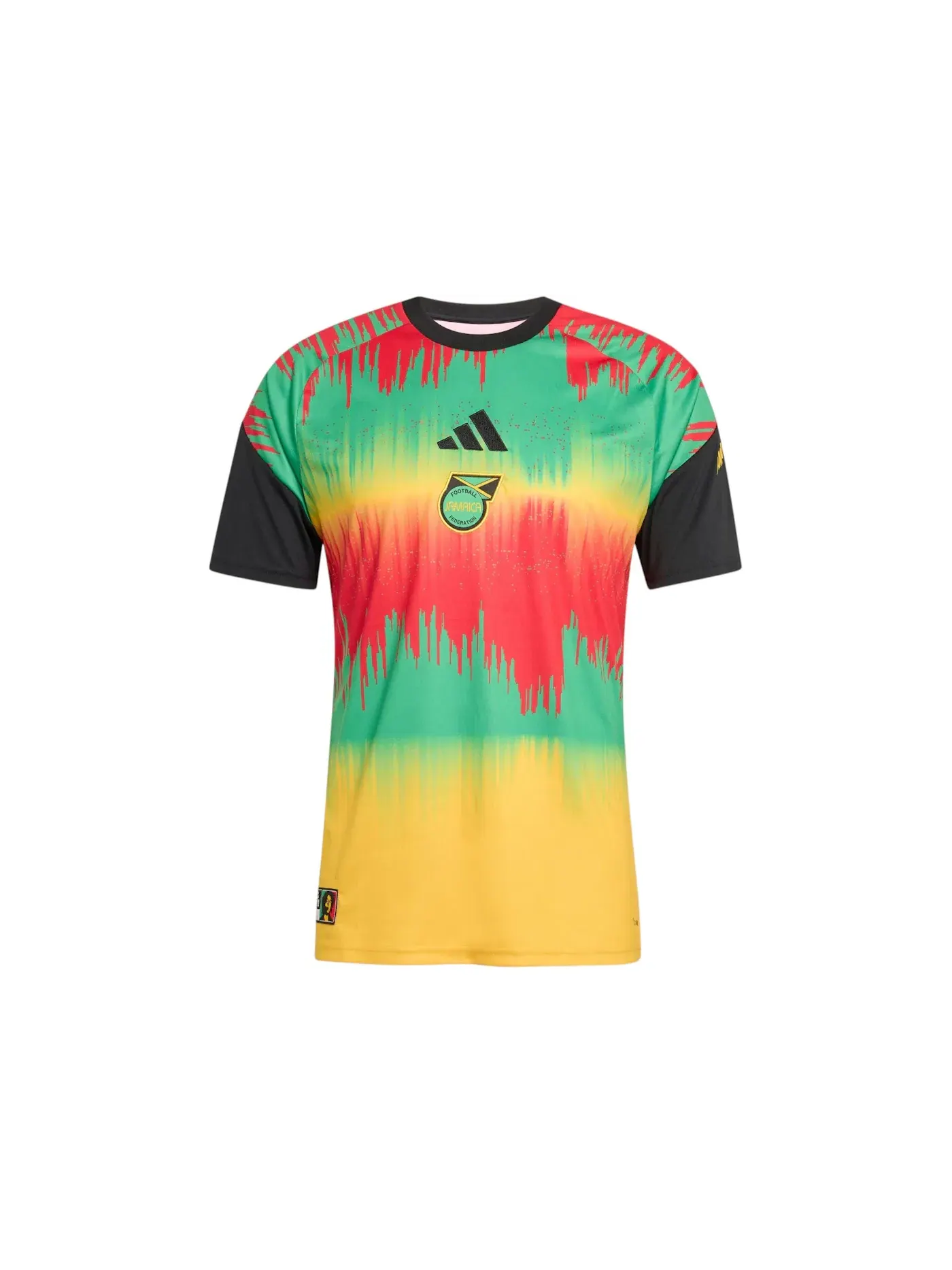 Мужская футболка с длинным рукавом Jersey Adidas — изображение 1 из 1, золотистый/зеленый