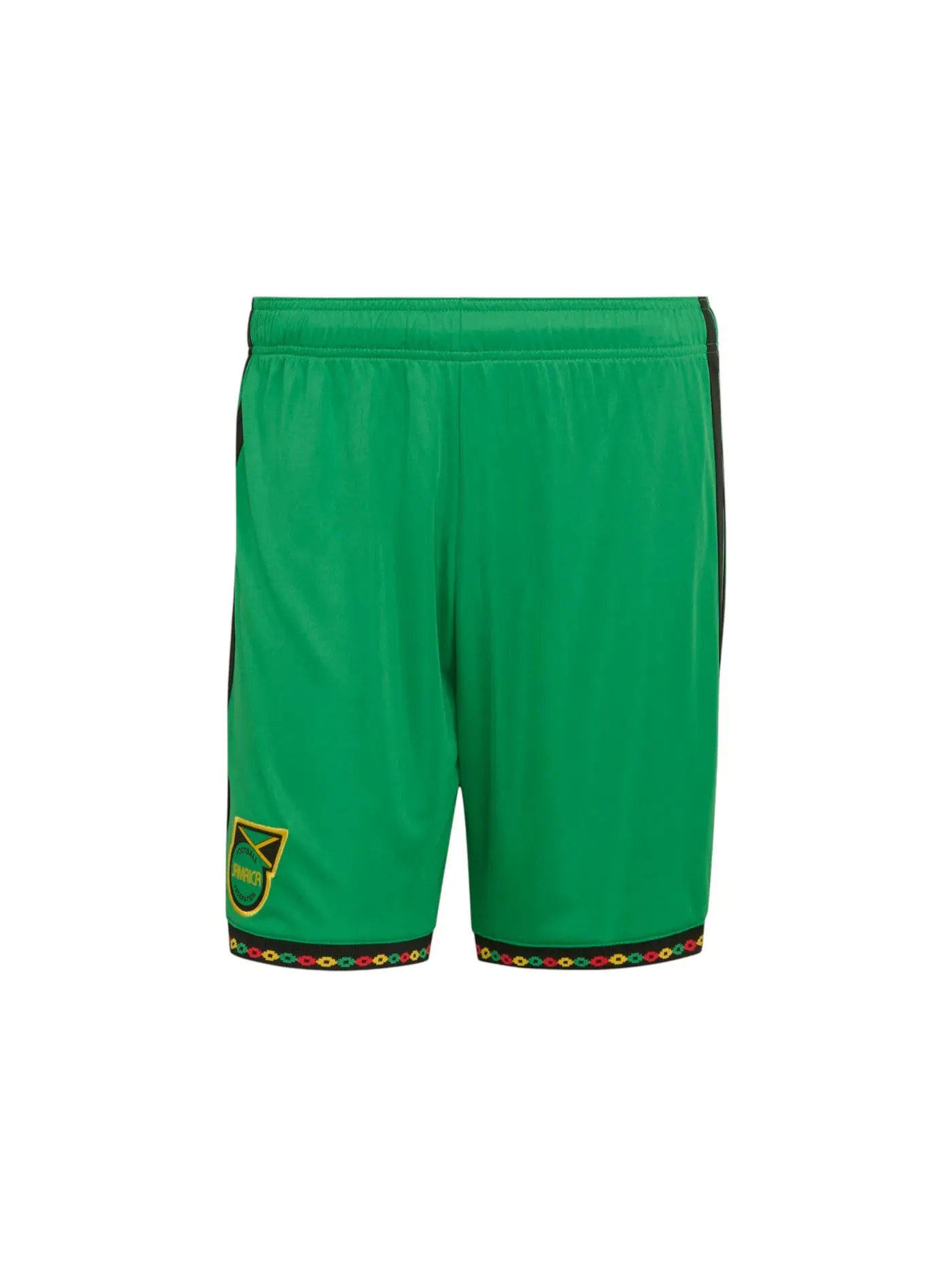 Мужские шорты с принтом Adidas Jamaica 2026 Bob Marley Home Shorts — изображение 1 из 1, зеленый