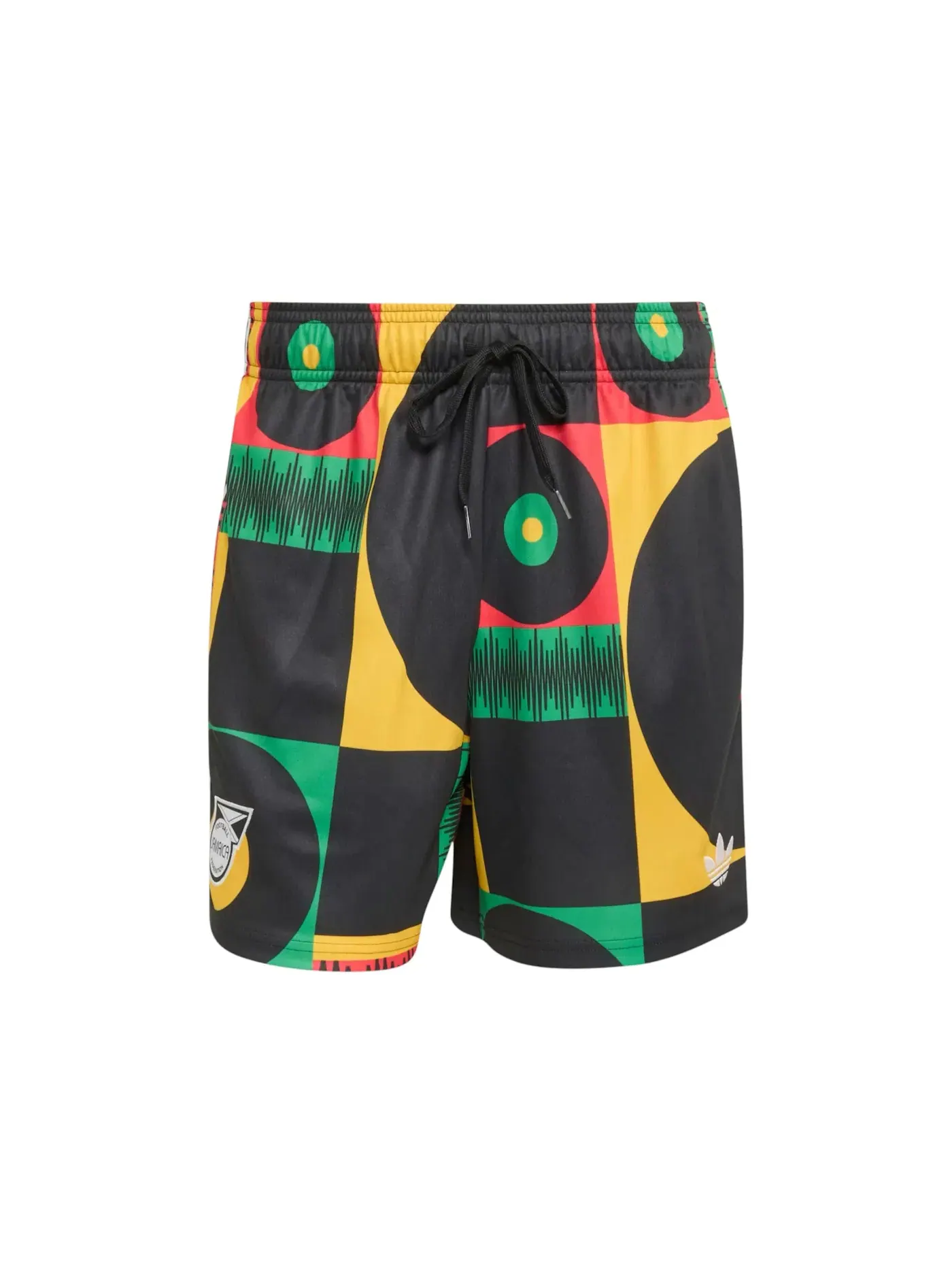 Мужские шорты с принтом Jamaica Bob Marley Adidas — изображение 1 из 1, мульти