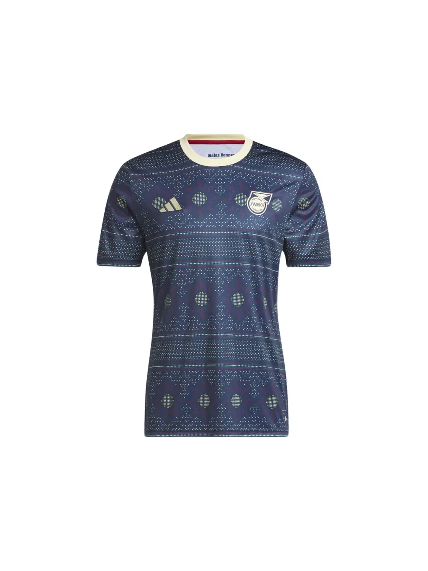 Мужская футболка с длинным рукавом Adidas Jamaica Tiro 23 Pre-Match Jersey — изображение 1 из 2, темно-синий
