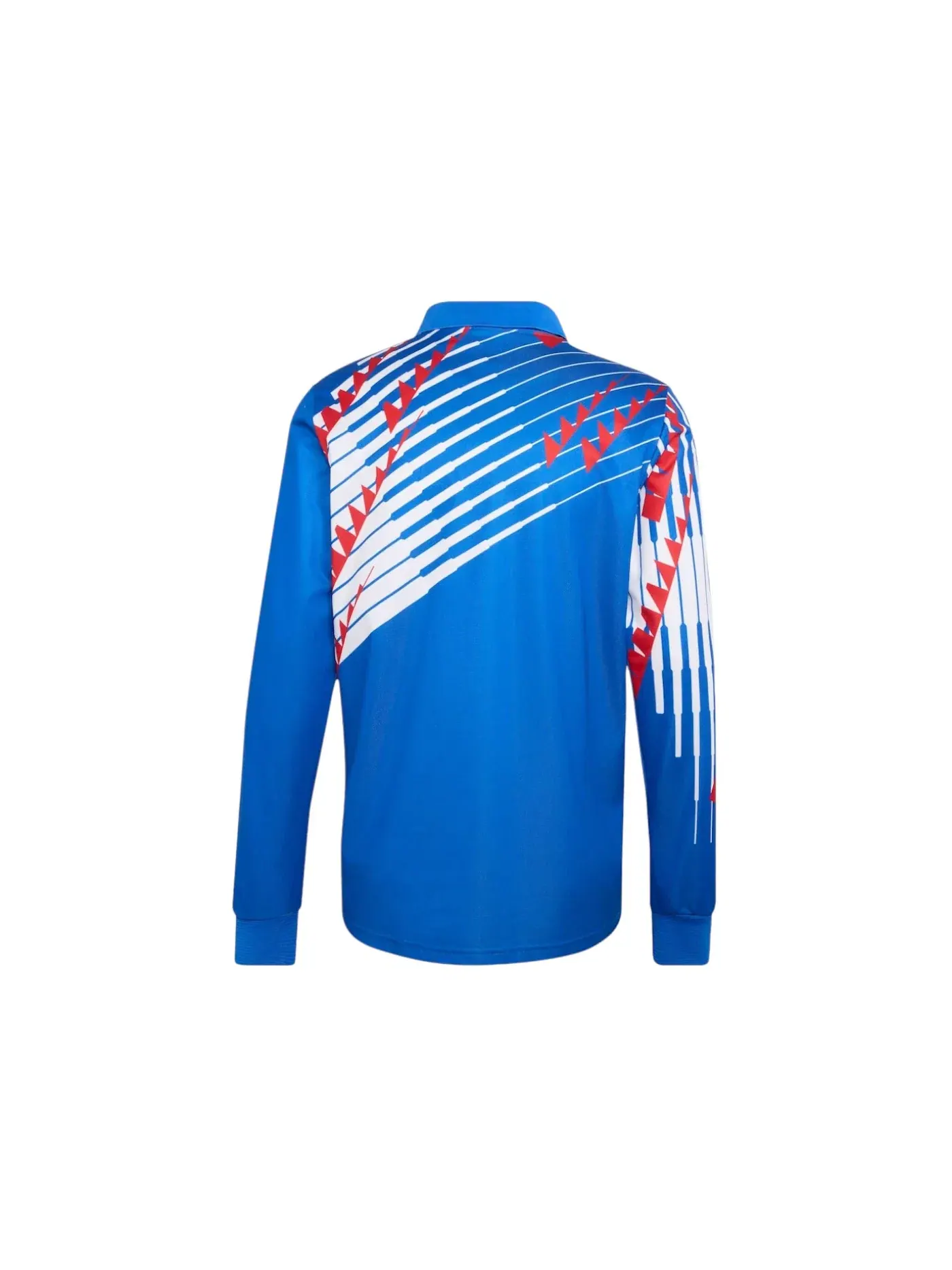 Мужская футбольная футболка с длинным рукавом Adidas Japan 1993 Bringback LS Jersey — изображение 2 из 2, синий/белый