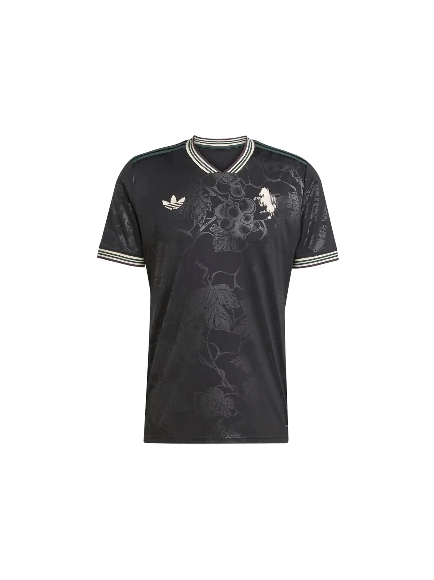 Мужская футбольная футболка с длинным рукавом Adidas Juventus 25/26 Third Jersey — изображение 1 из 1, черный
