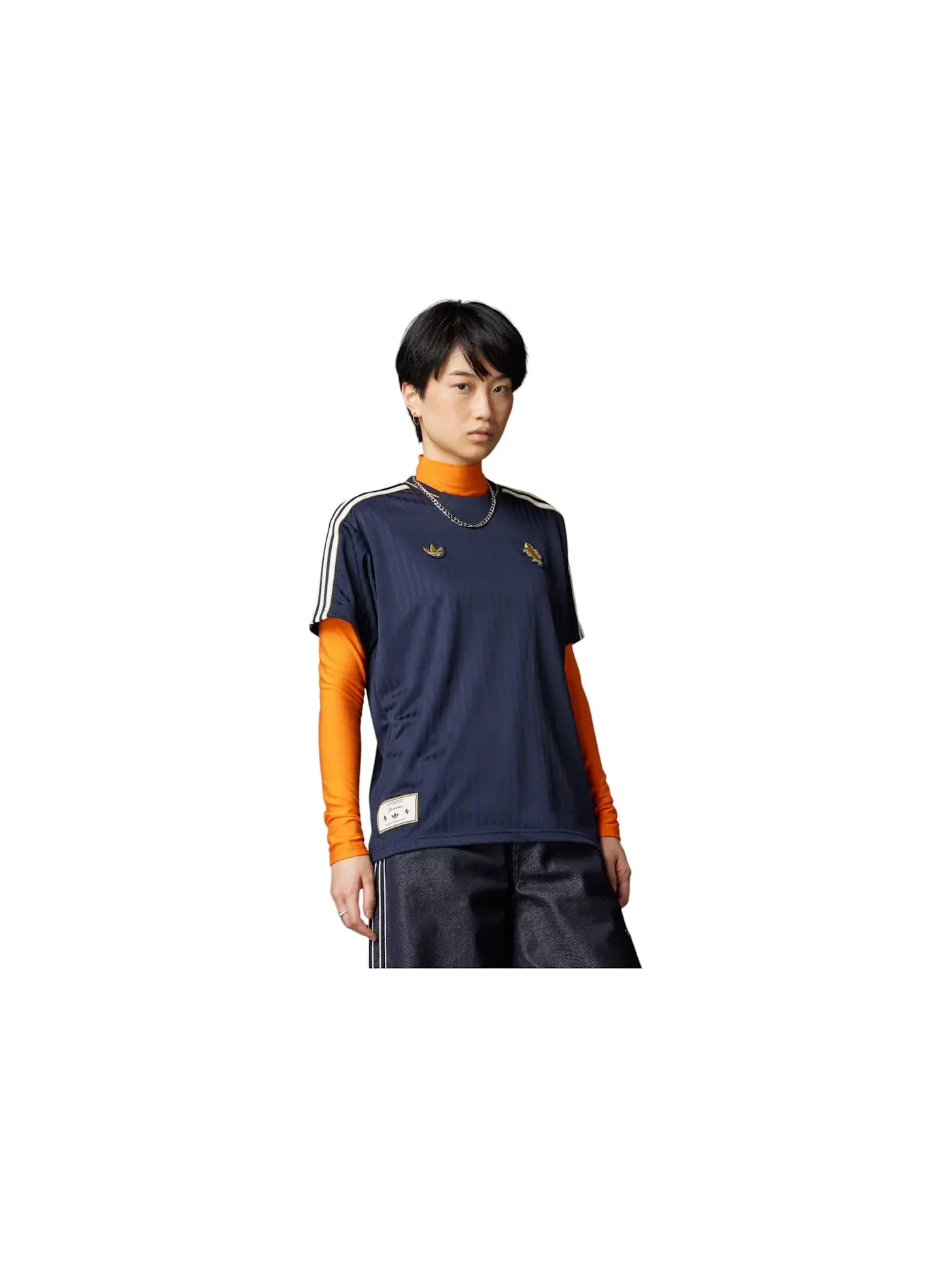 Мужская футбольная джерси Adidas Juventus Terrace Icons Jersey, Legend Ink — изображение 1 из 1