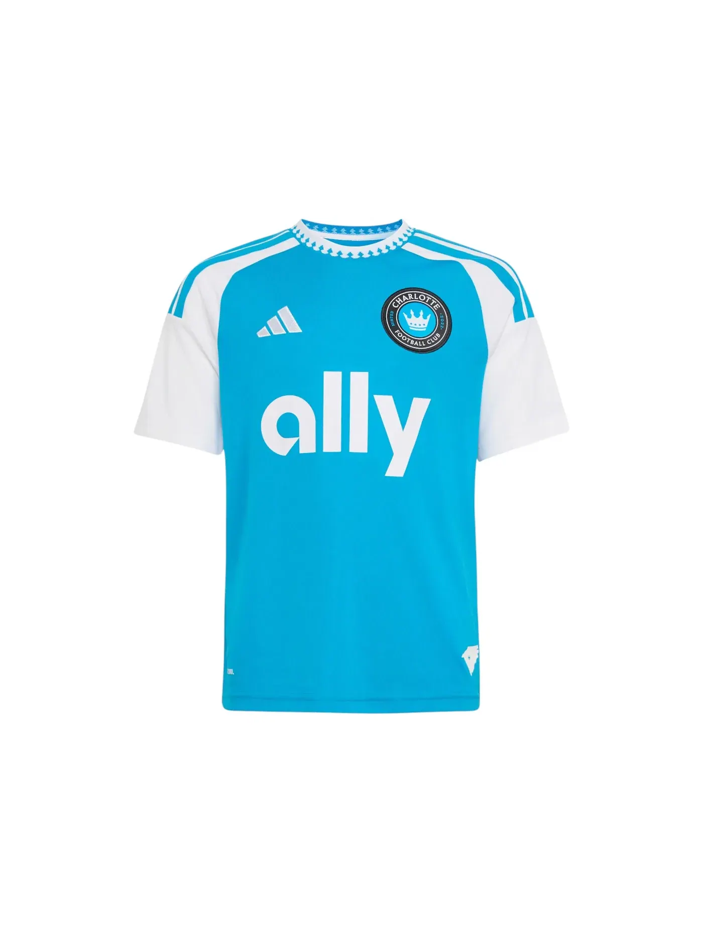 Детская футболка с длинным рукавом Jersey Adidas — изображение 1 из 1, синий