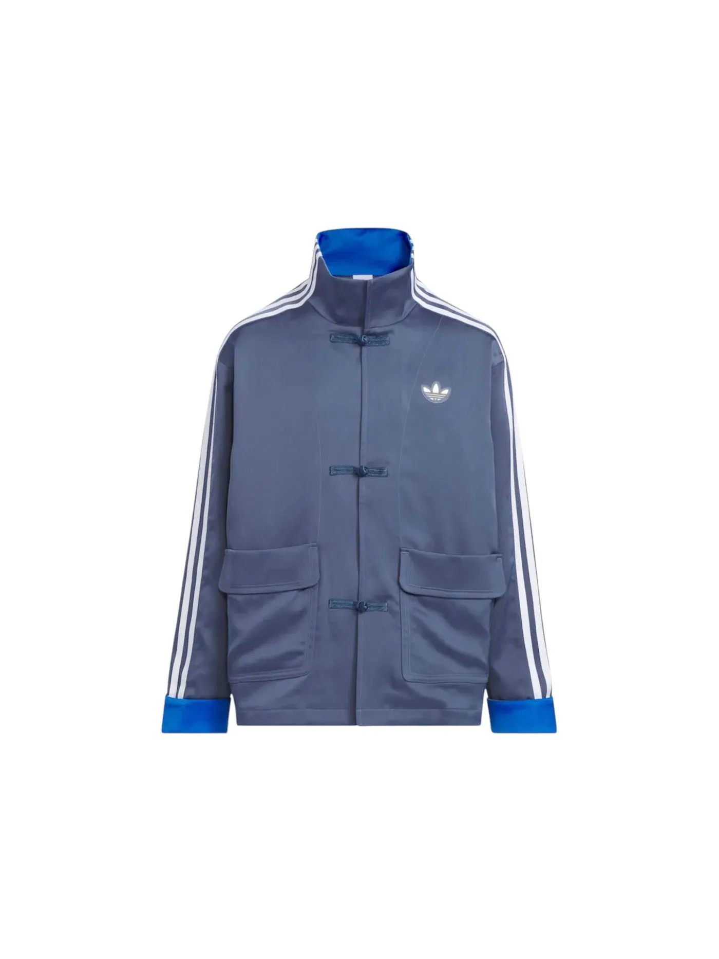 Детская куртка с принтом Jacket (Asia Sizing) Adidas — изображение 1 из 1, синий
