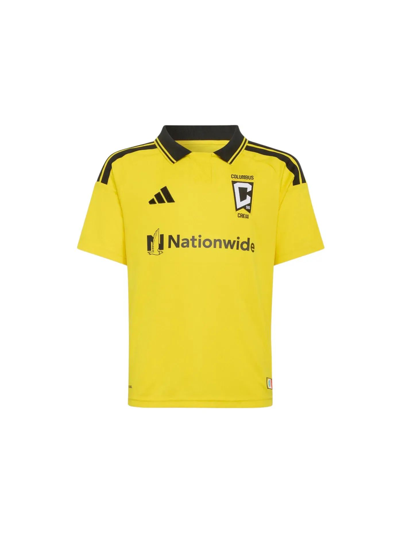 Детская футбольная футболка с длинным рукавом Jersey Adidas — изображение 1 из 1, желтый