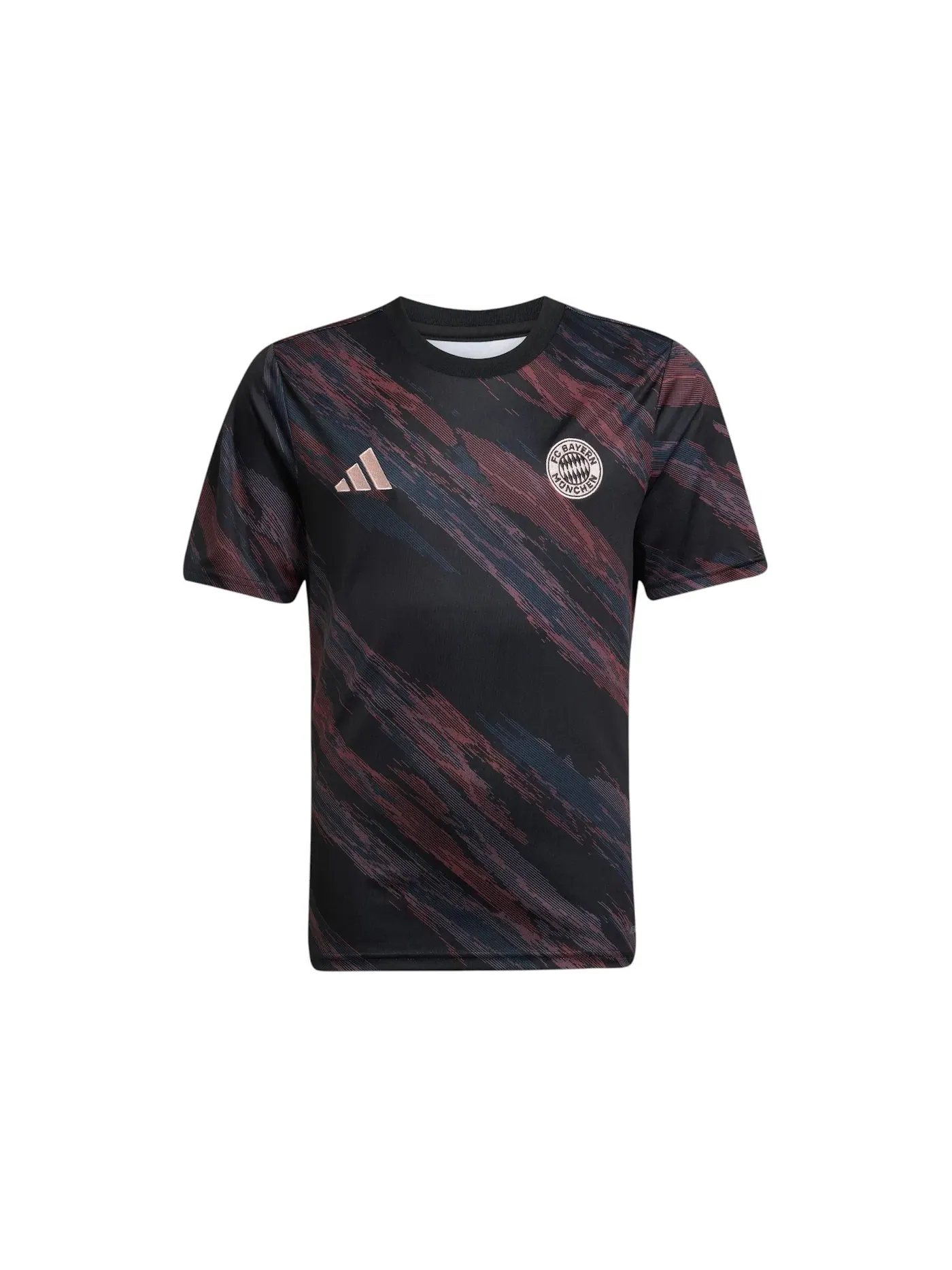 Детская футболка-джерси FC Bayern 25/26 Pre-Match Jersey Adidas — изображение 1 из 1, черный