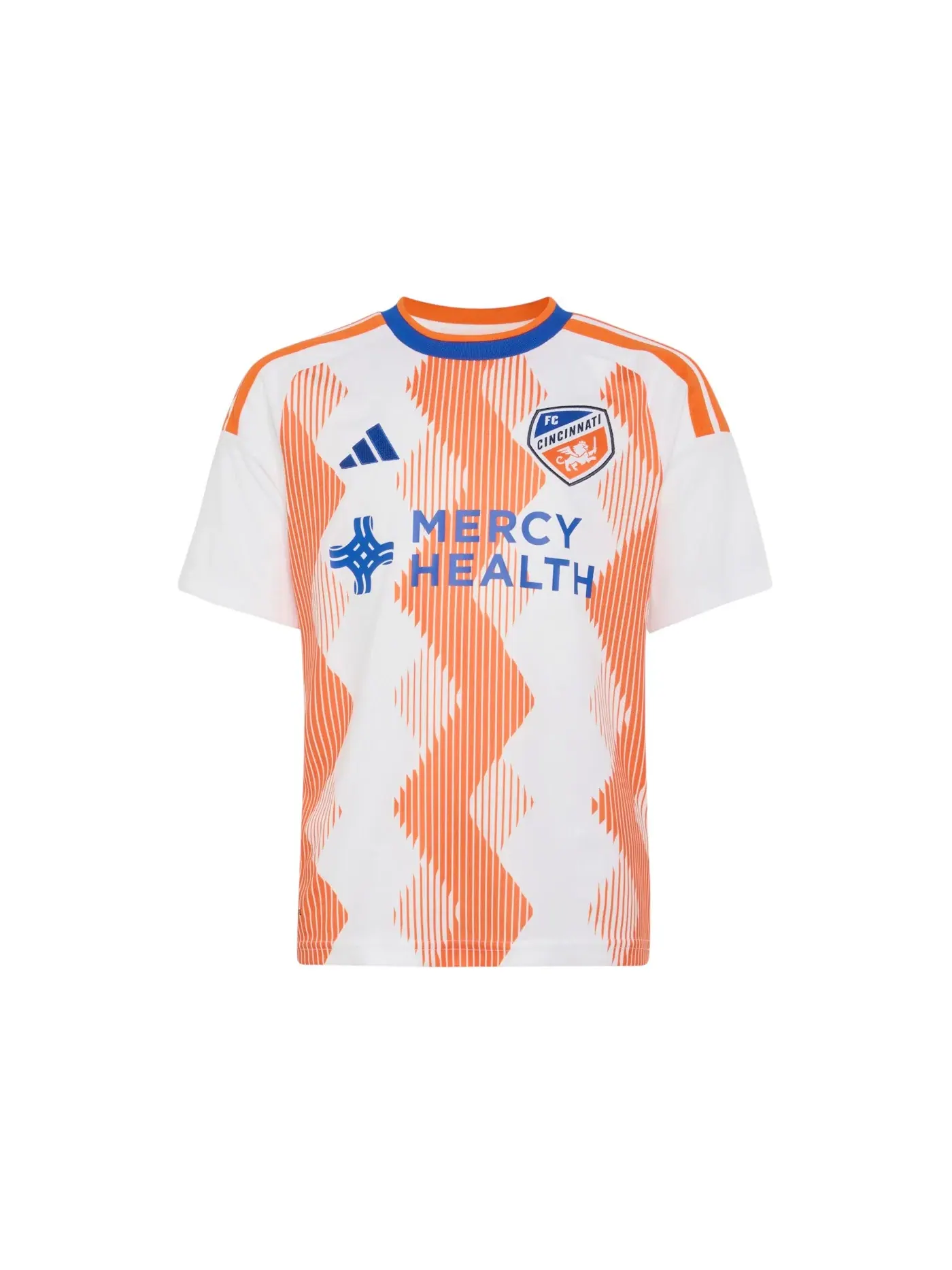 Детская футболка-джерси с коротким рукавом Jersey Adidas — изображение 1 из 1, белый