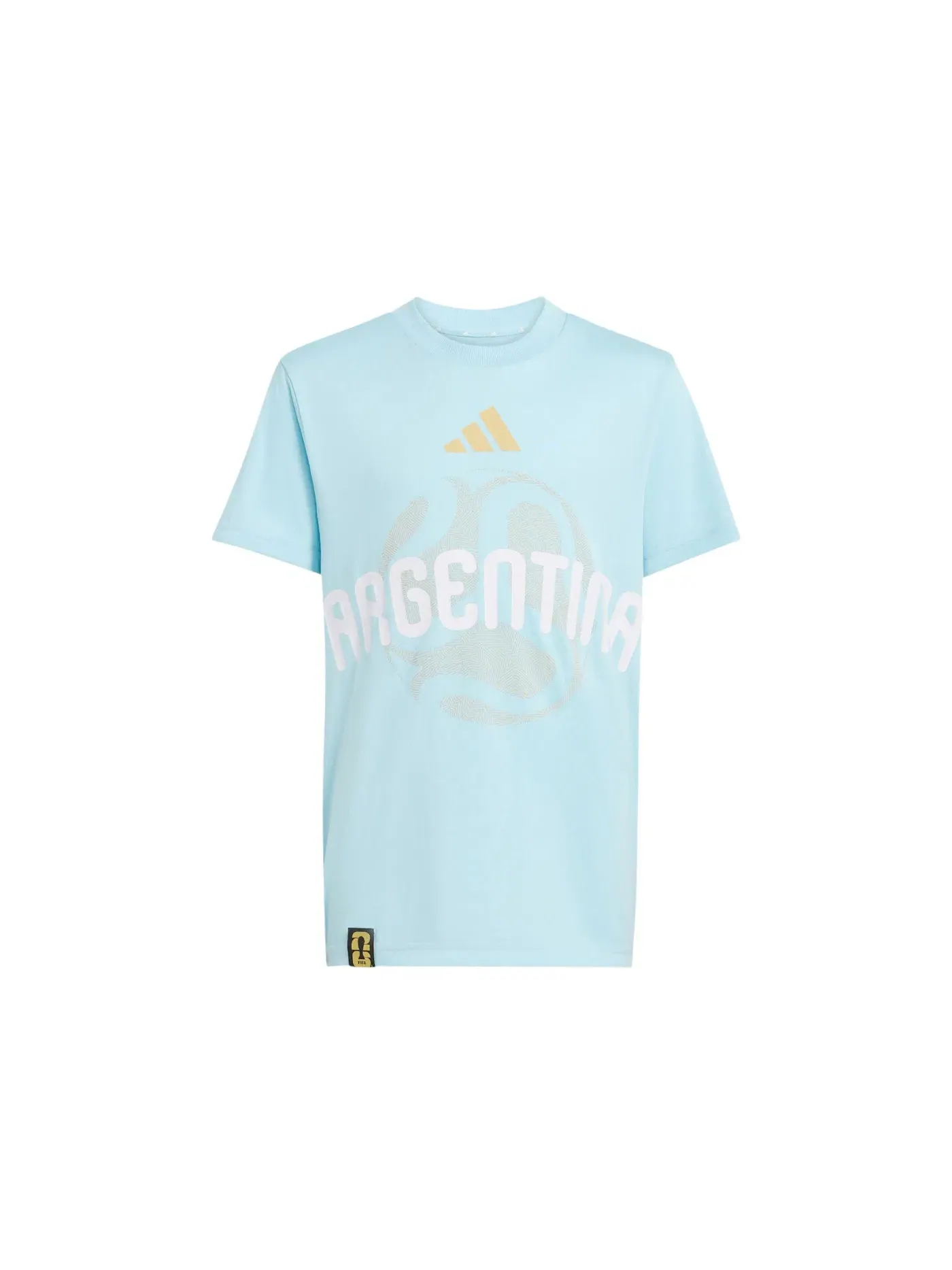 Детская футболка с принтом FIFA World Cup 26 Argentina T-Shirt Adidas — изображение 1 из 1, синий