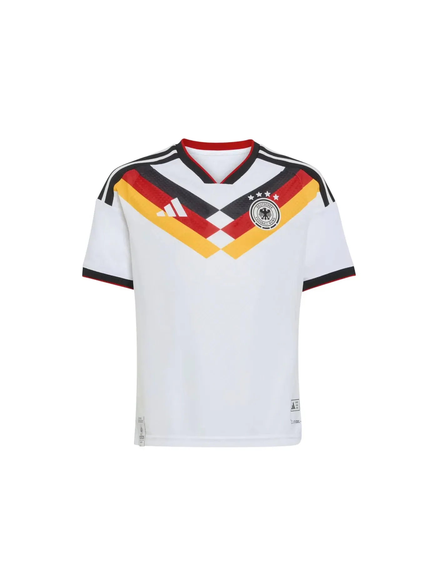 Детская футболка с длинным рукавом Jersey Adidas — изображение 1 из 2, белый
