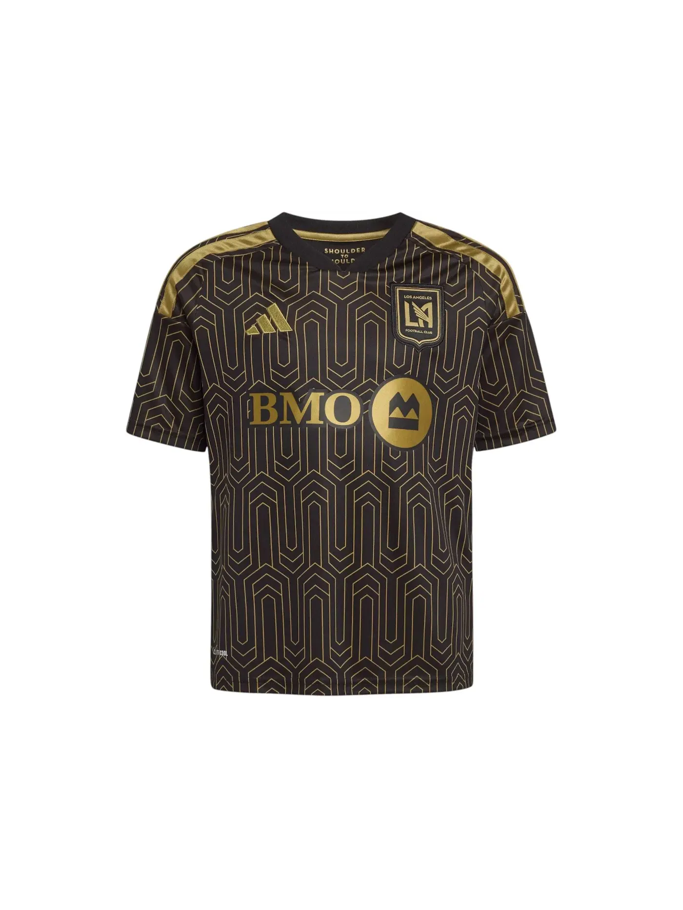 Детская футбольная футболка с длинным рукавом Jersey Adidas — изображение 1 из 1, черный