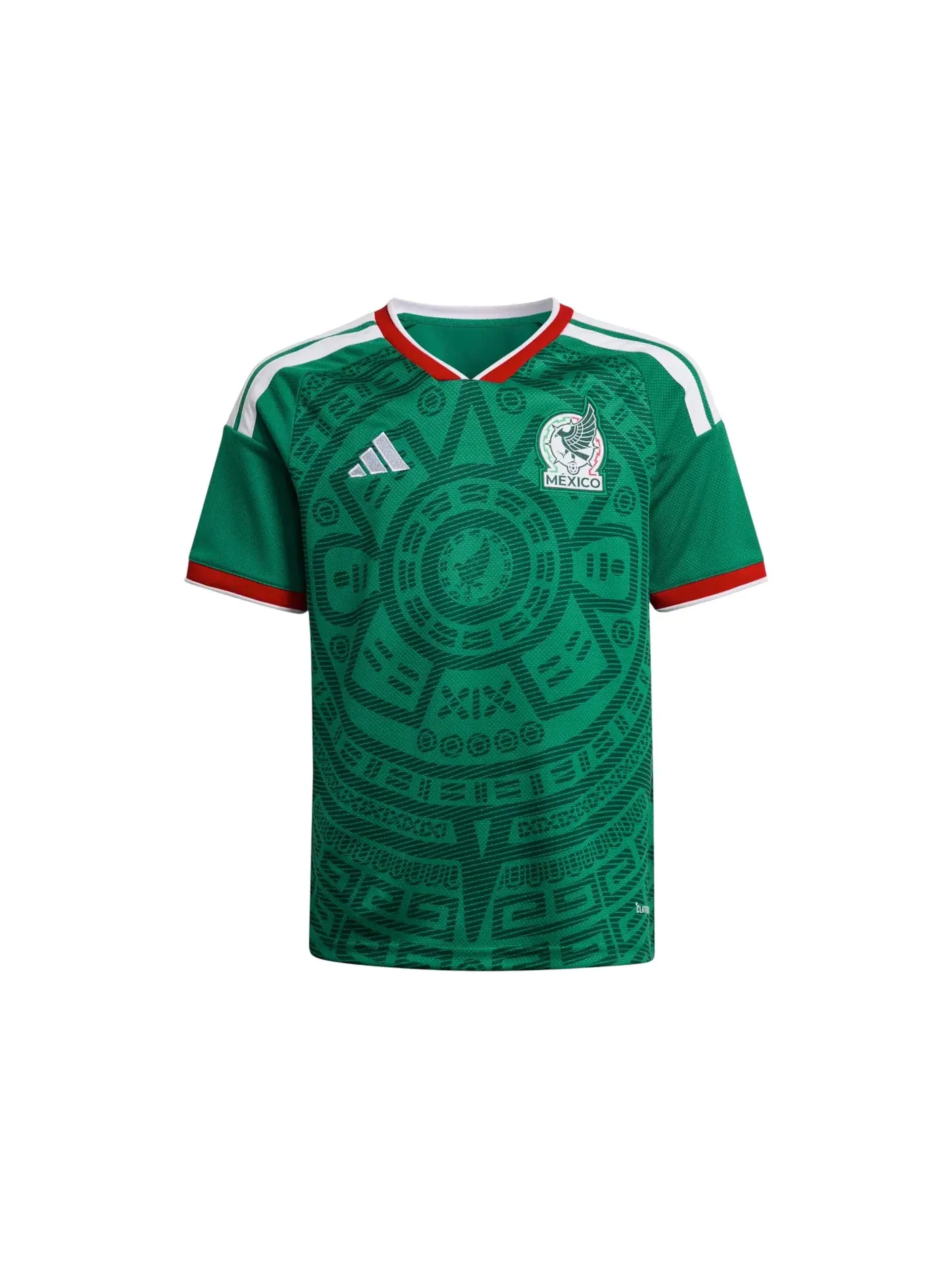 Детская футболка с принтом Jersey Adidas — изображение 1 из 2, зеленый