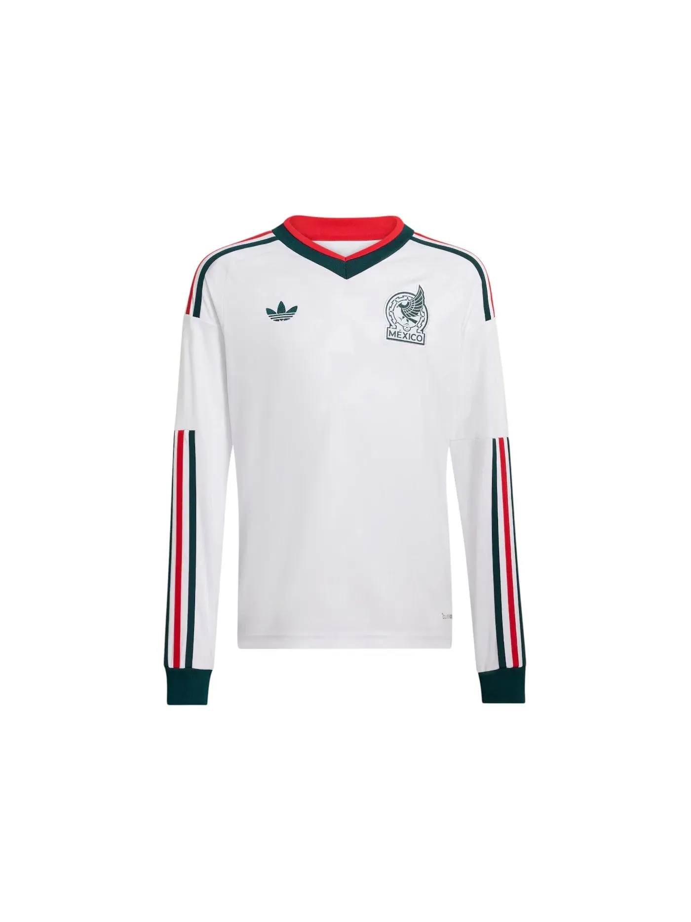 Детская футболка с длинным рукавом Jersey Adidas — изображение 1 из 1, белый