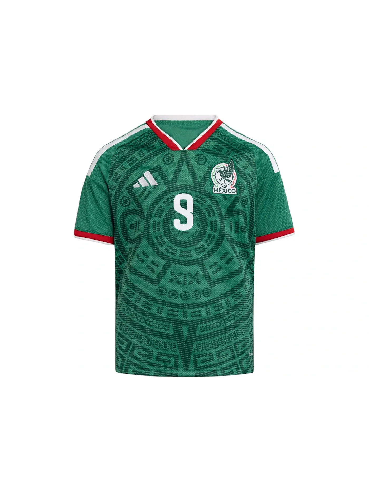 Детская футболка с длинным рукавом Jersey Adidas — изображение 1 из 1, зеленый