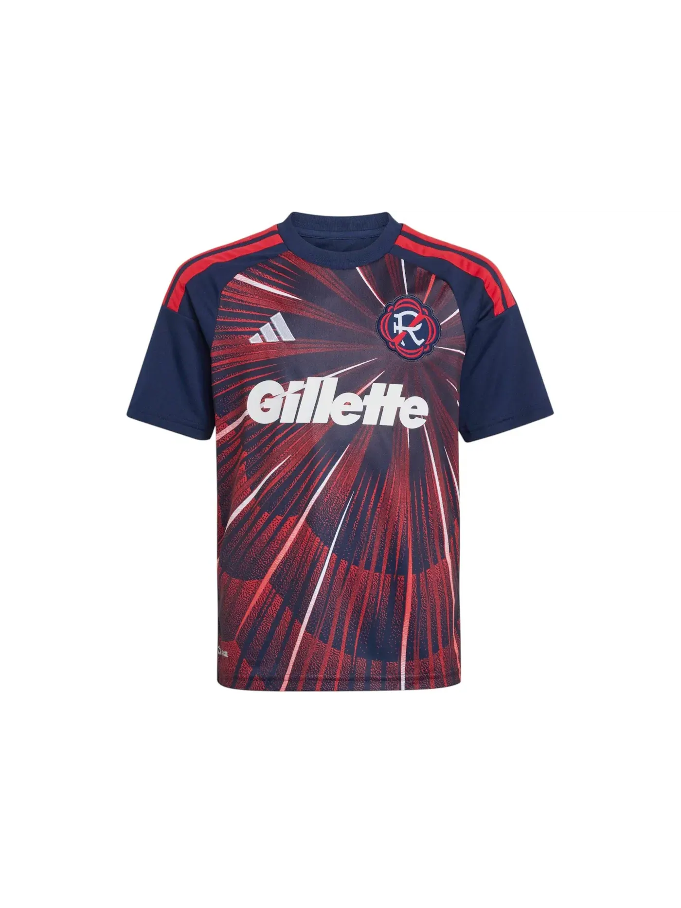 Детская футбольная футболка New England Revolution Jersey Adidas — изображение 1 из 1, индиго