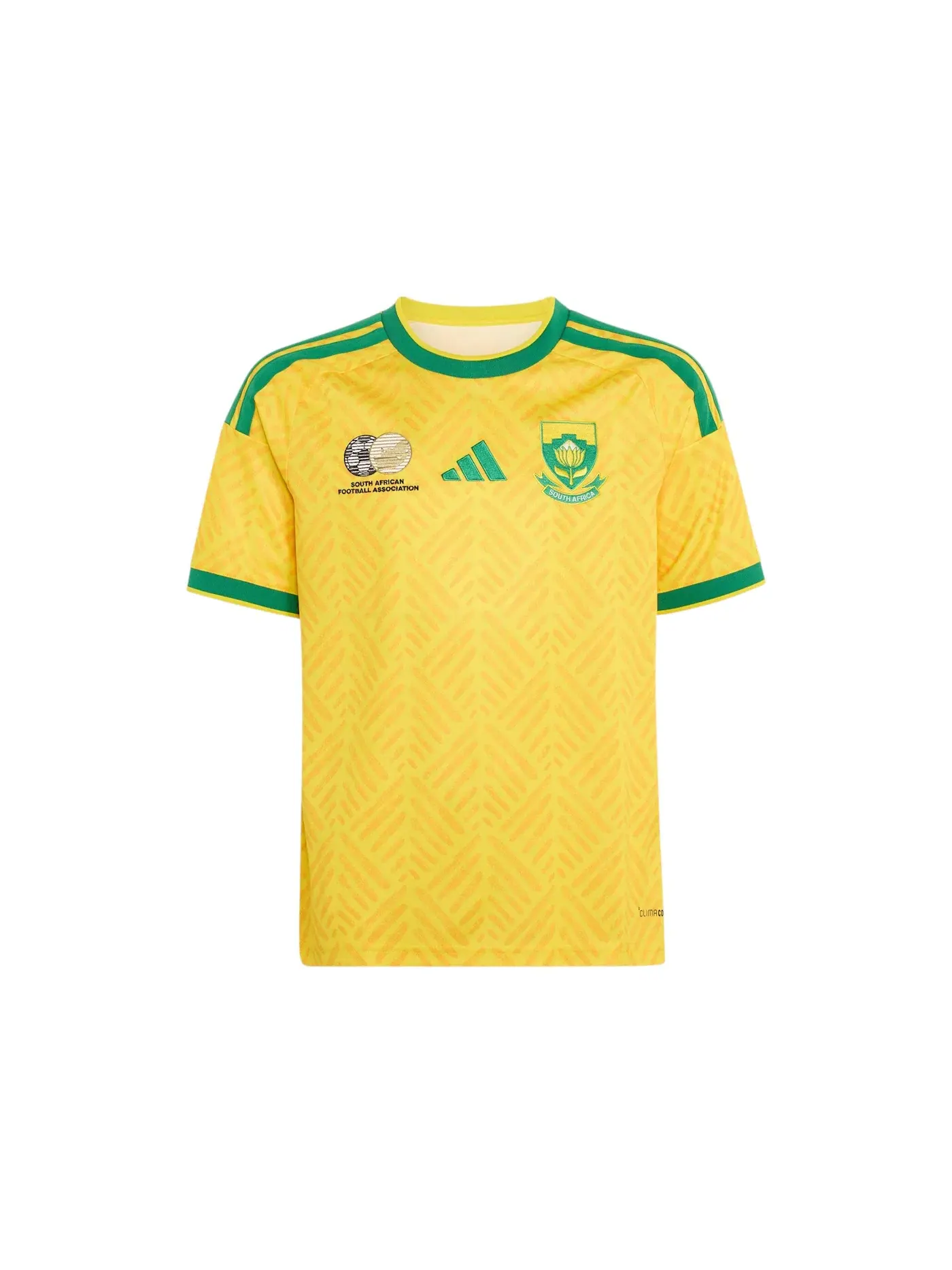 Детская футболка с принтом Jersey Adidas — изображение 1 из 1, желтый