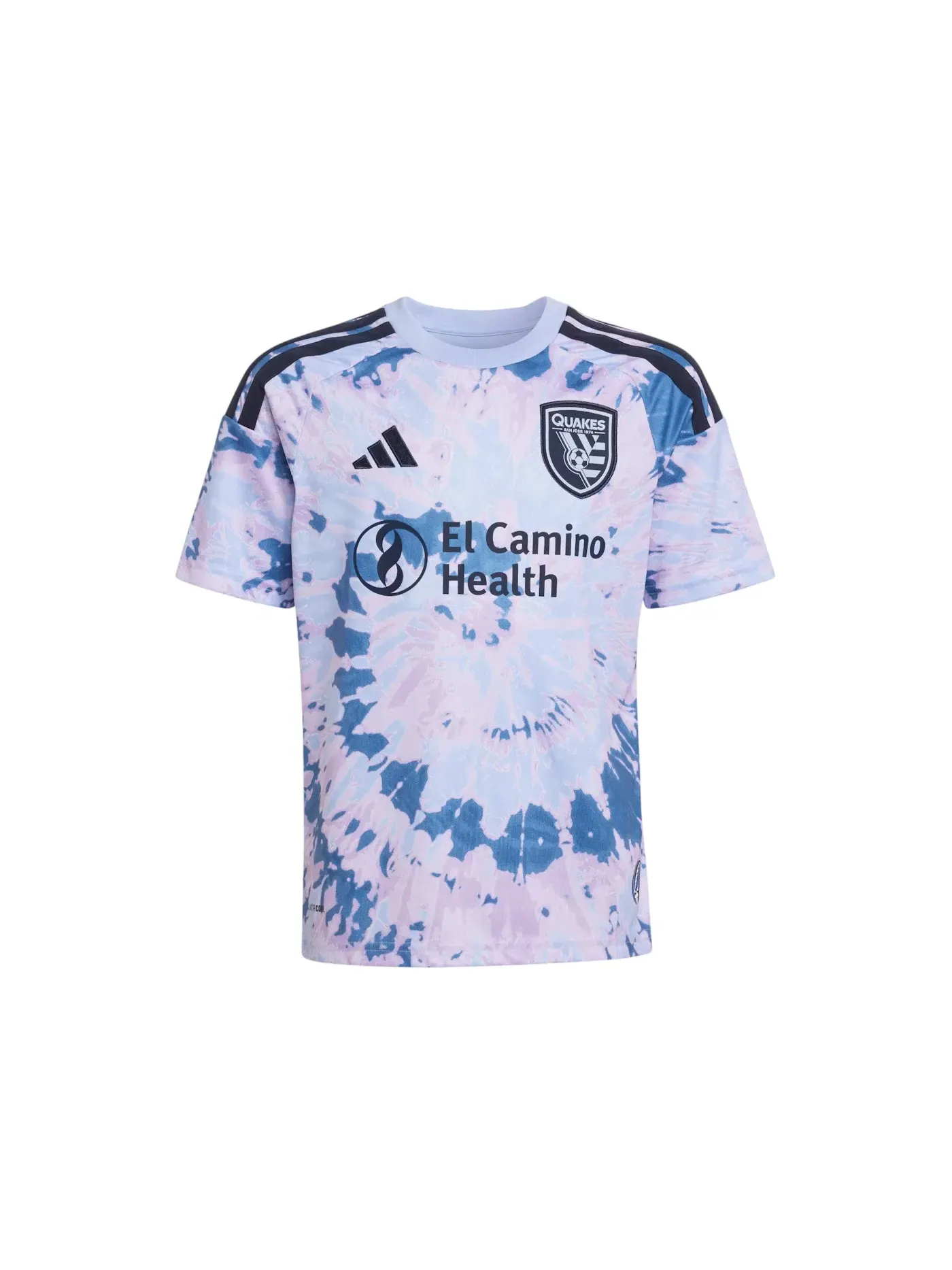 Детская футбольная футболка с длинным рукавом Jersey Adidas — изображение 1 из 1, синий