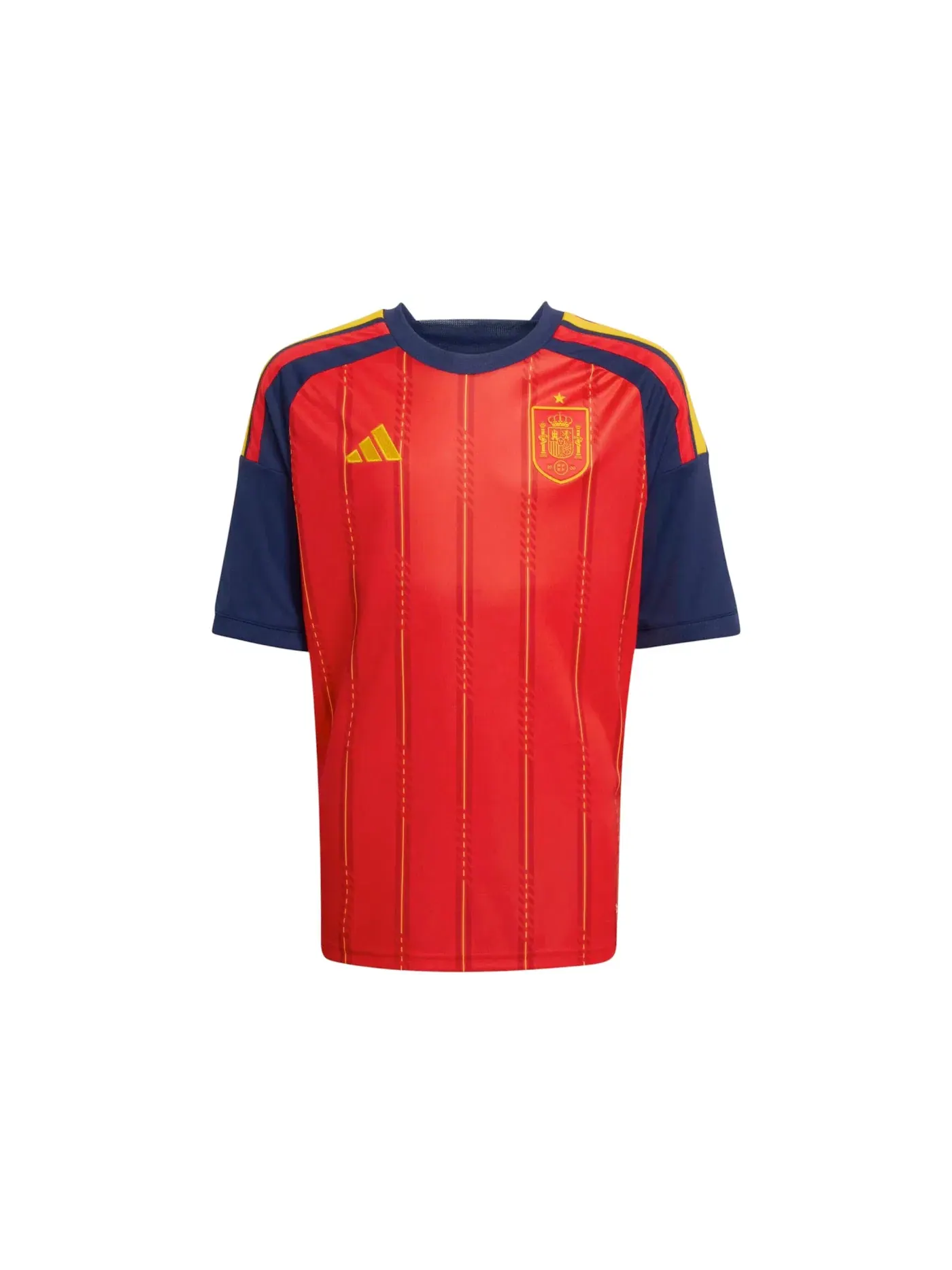 Детская футболка с длинным рукавом Jersey Adidas — изображение 1 из 2, красный