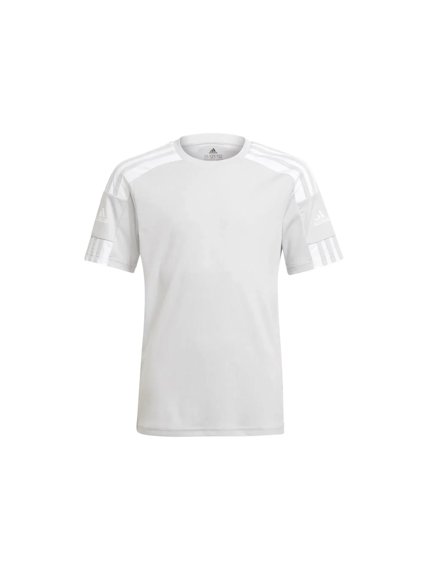 Детская футболка с длинным рукавом Jersey Adidas — изображение 1 из 1, светлый серый/белый