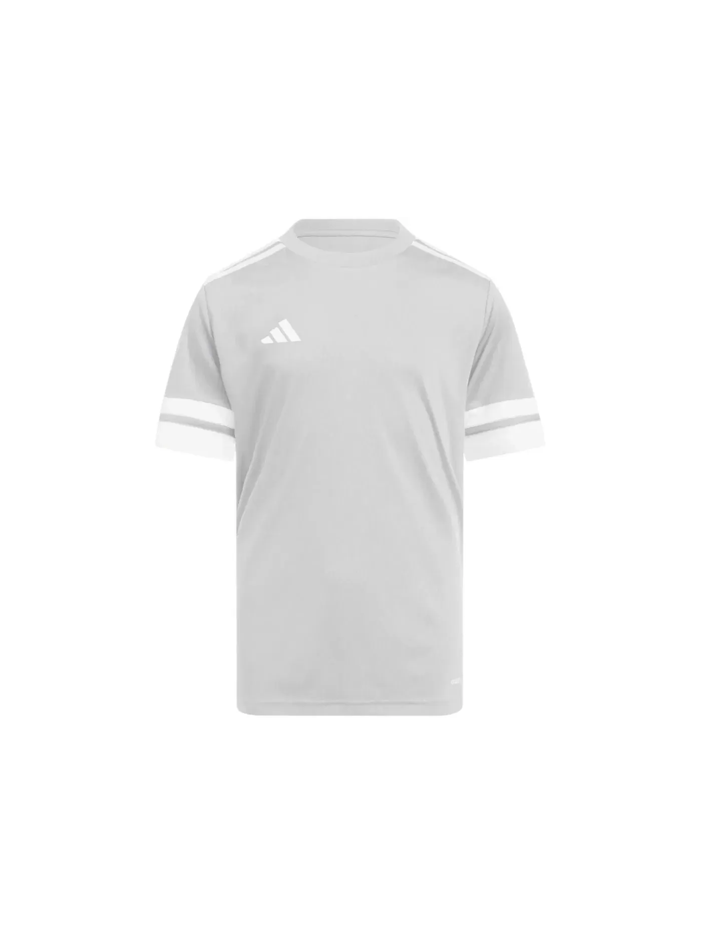 Детская футболка с длинным рукавом Jersey Adidas — изображение 1 из 1, светлый серый/белый