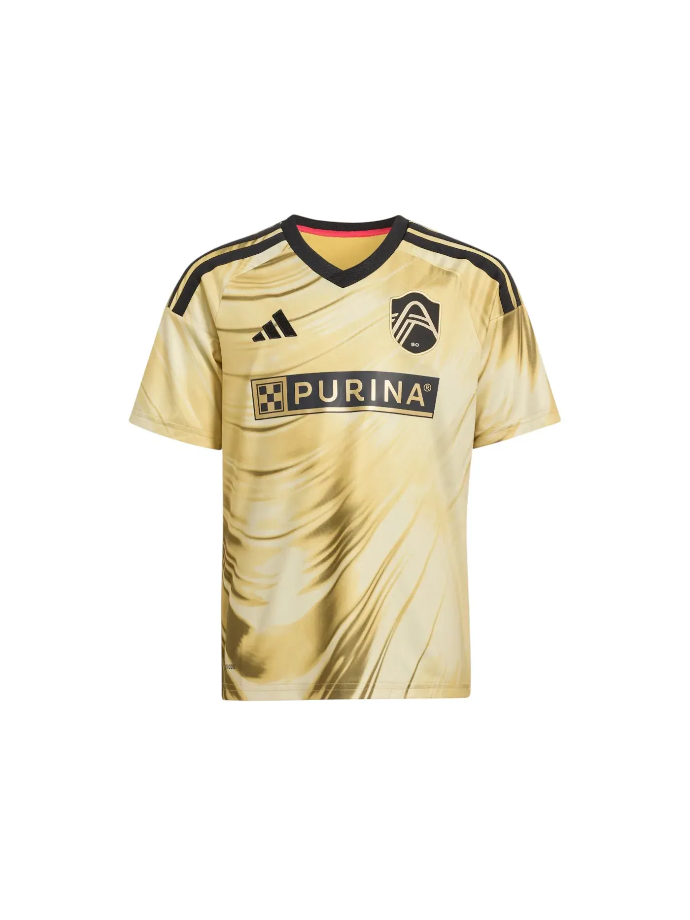 Детская футболка с длинным рукавом Jersey Adidas, Pyrite — изображение 1 из 1