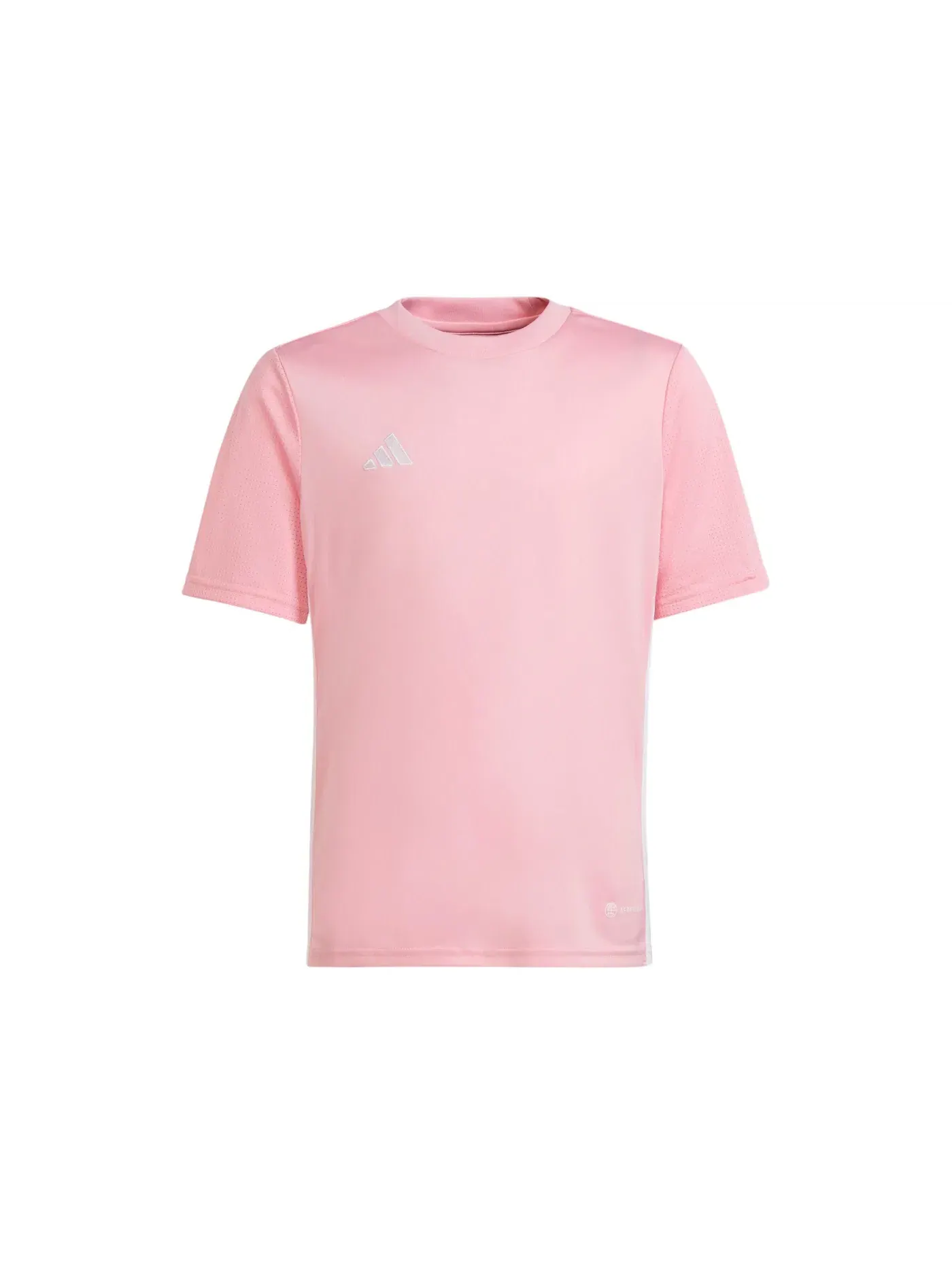 Детская футболка с длинным рукавом Jersey Adidas — изображение 1 из 1, светлый розовый/белый