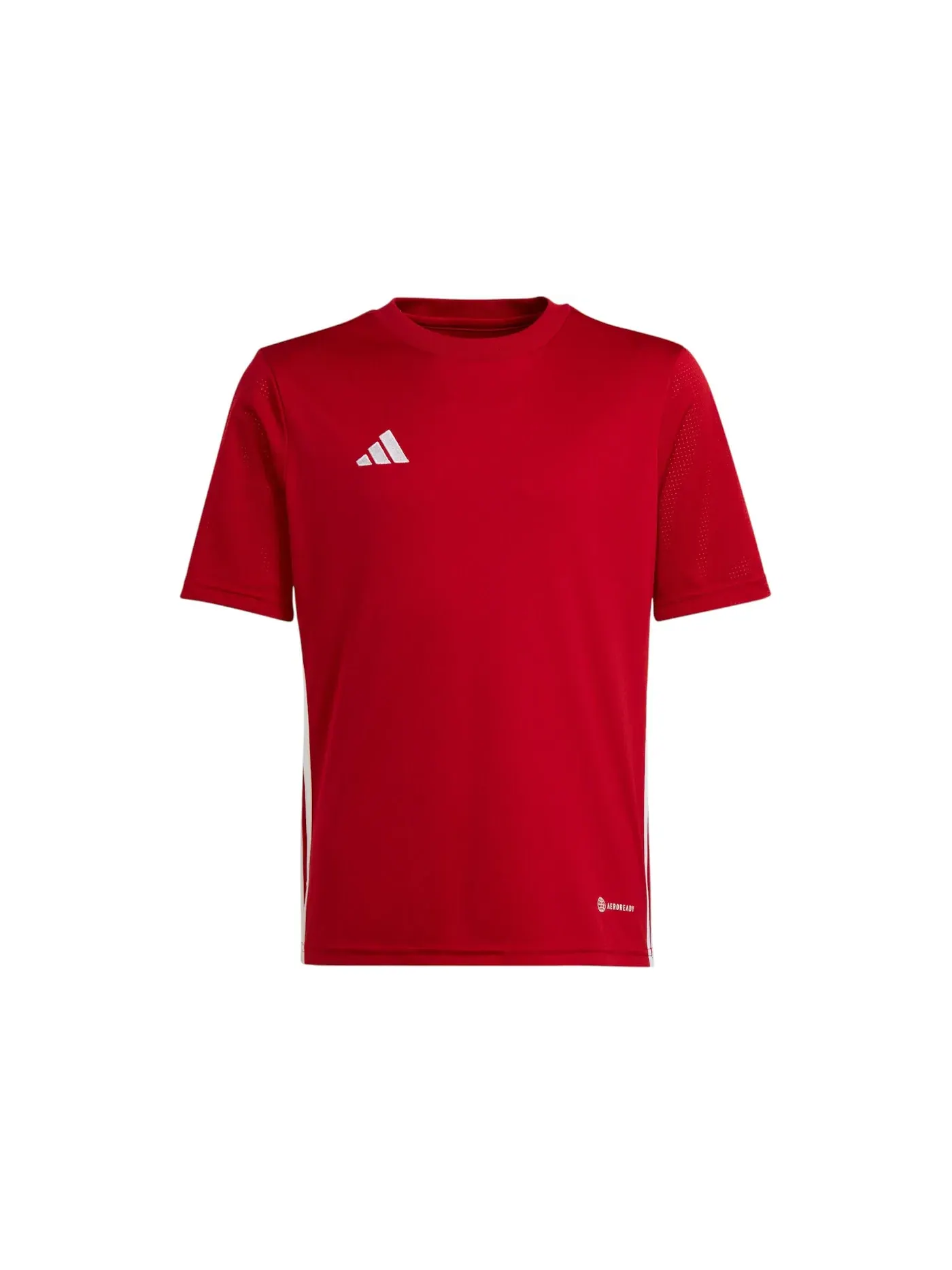 Детская футбольная футболка с длинным рукавом Jersey Adidas — изображение 1 из 1, красный/белый