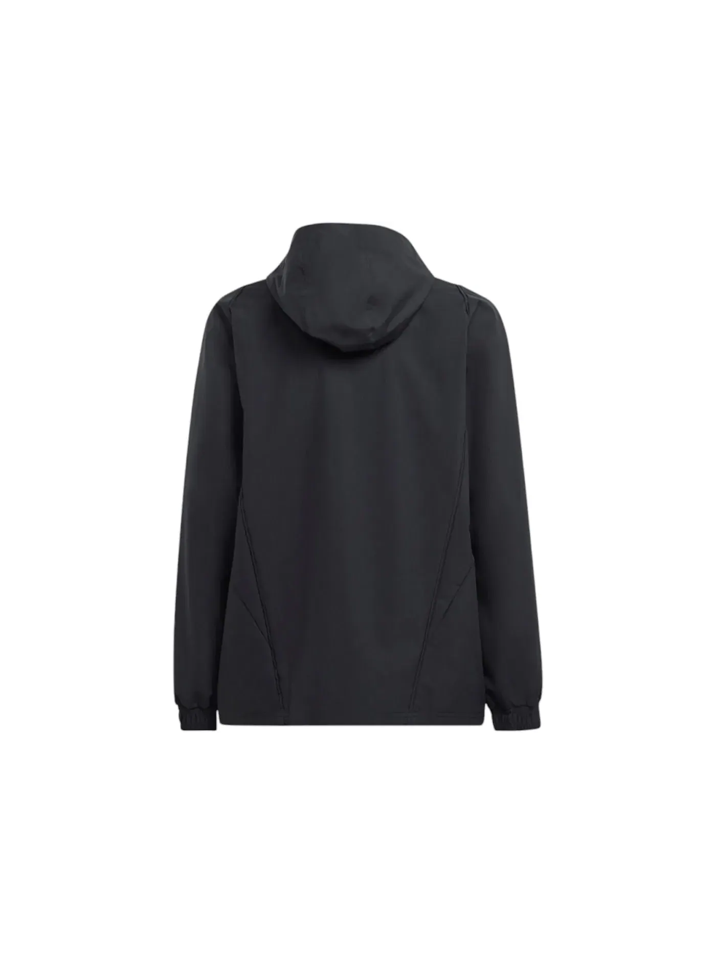 Детская ветрозащитная куртка с полной застежкой-молнией Tiro 23 Competition All-Weather Adidas — изображение 1 из 1, черный