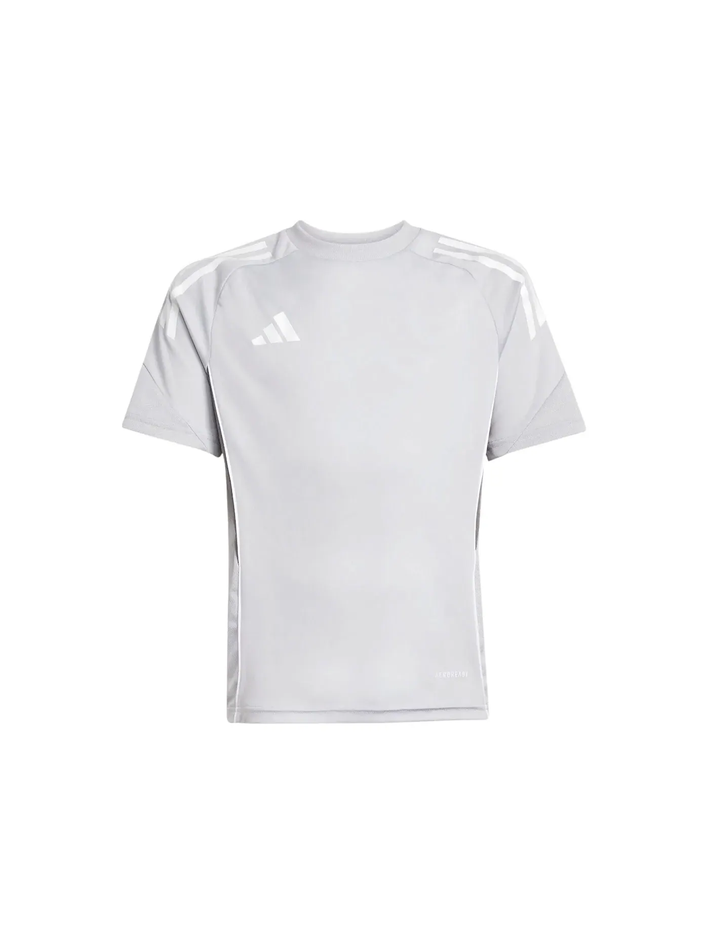 Детская футболка с длинным рукавом Jersey Adidas — изображение 1 из 1, светлый серый