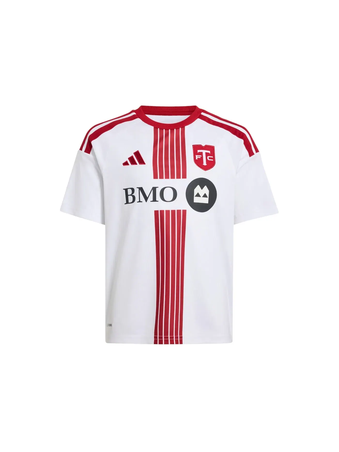 Детская футболка с коротким рукавом Jersey Adidas — изображение 1 из 1, белый