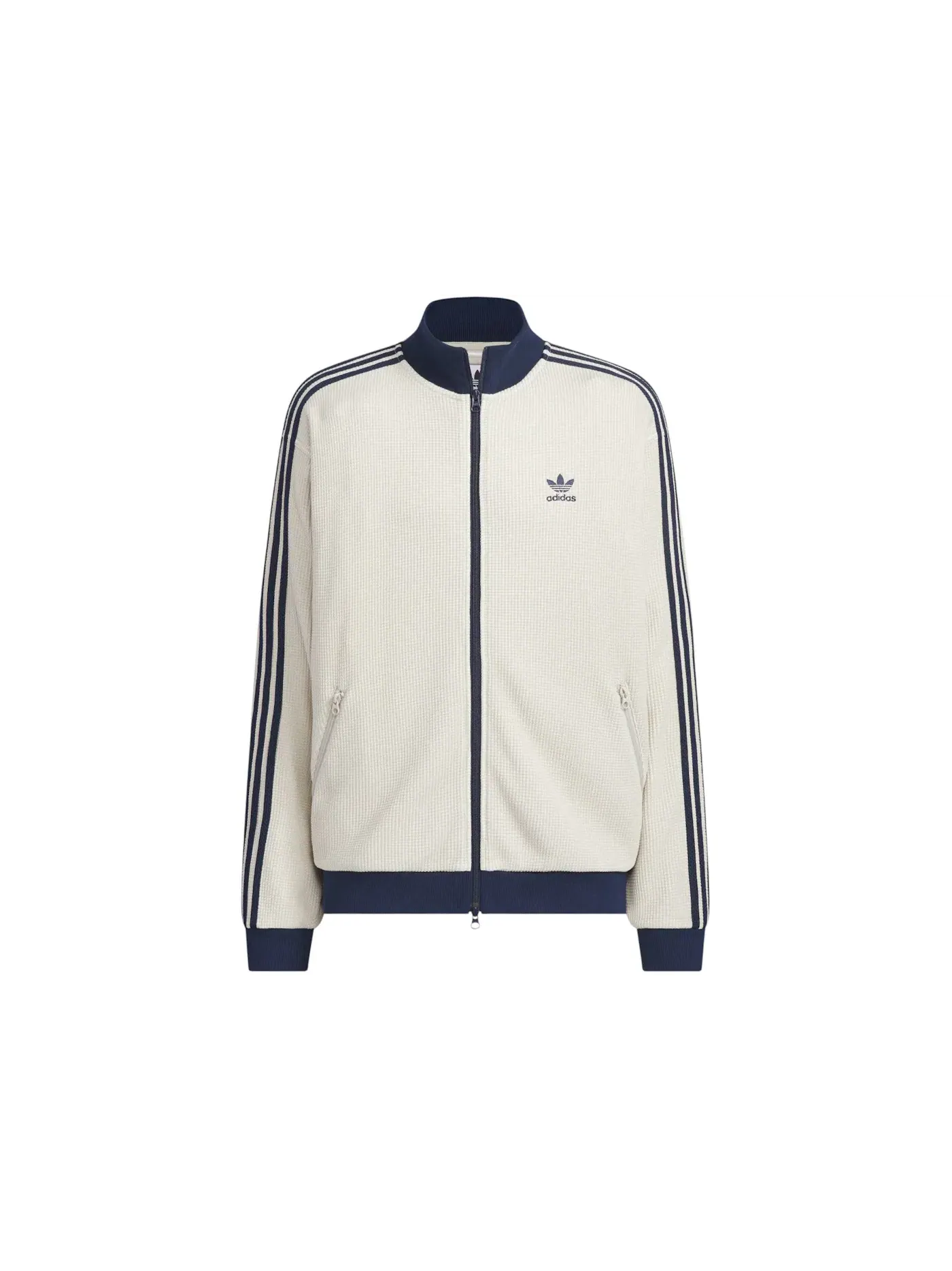 Мужская куртка из трикотажа Top Adidas — изображение 1 из 1, бежевый