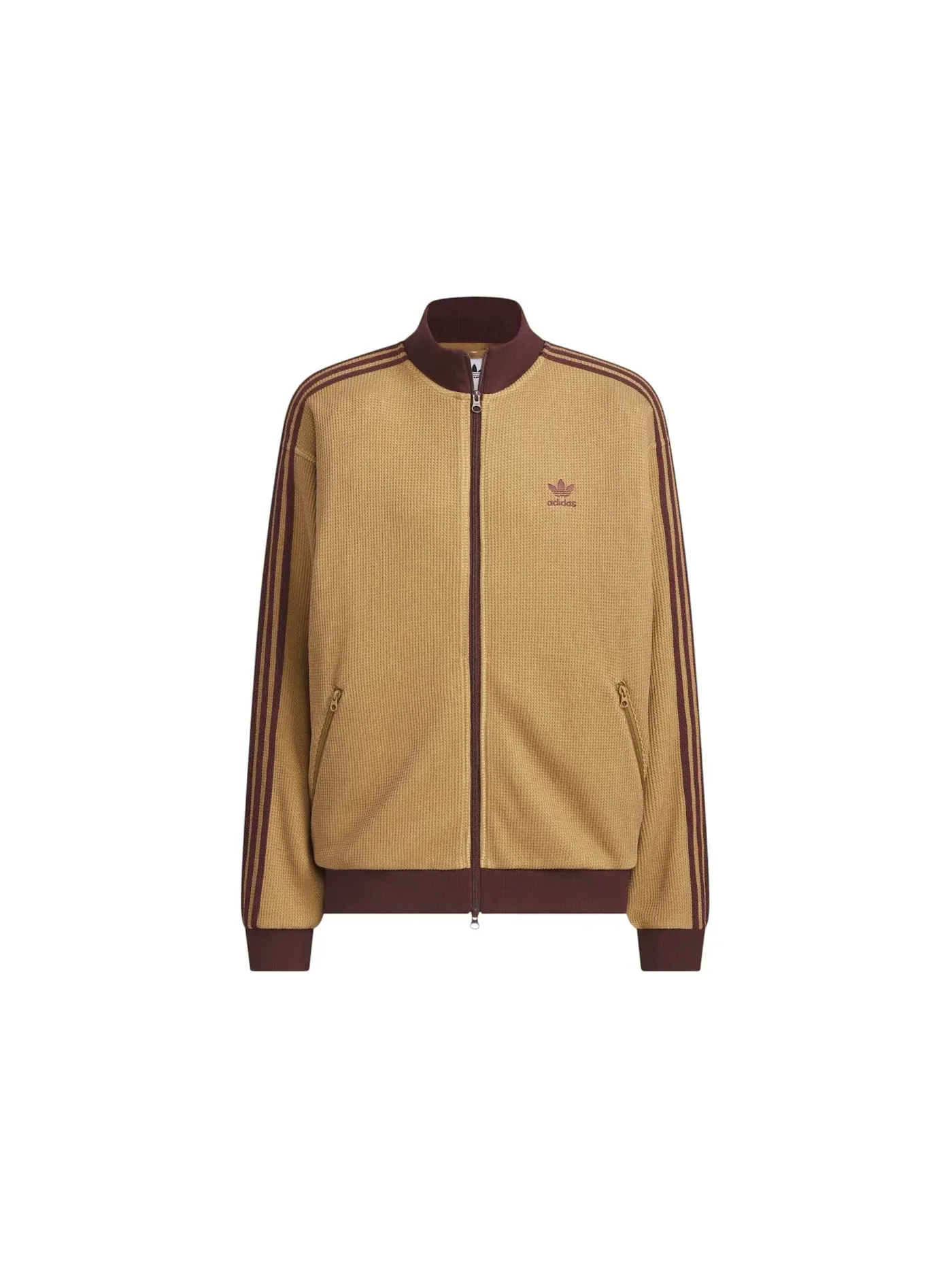 Мужская куртка с длинным рукавом Top Adidas — изображение 1 из 1, коричневый