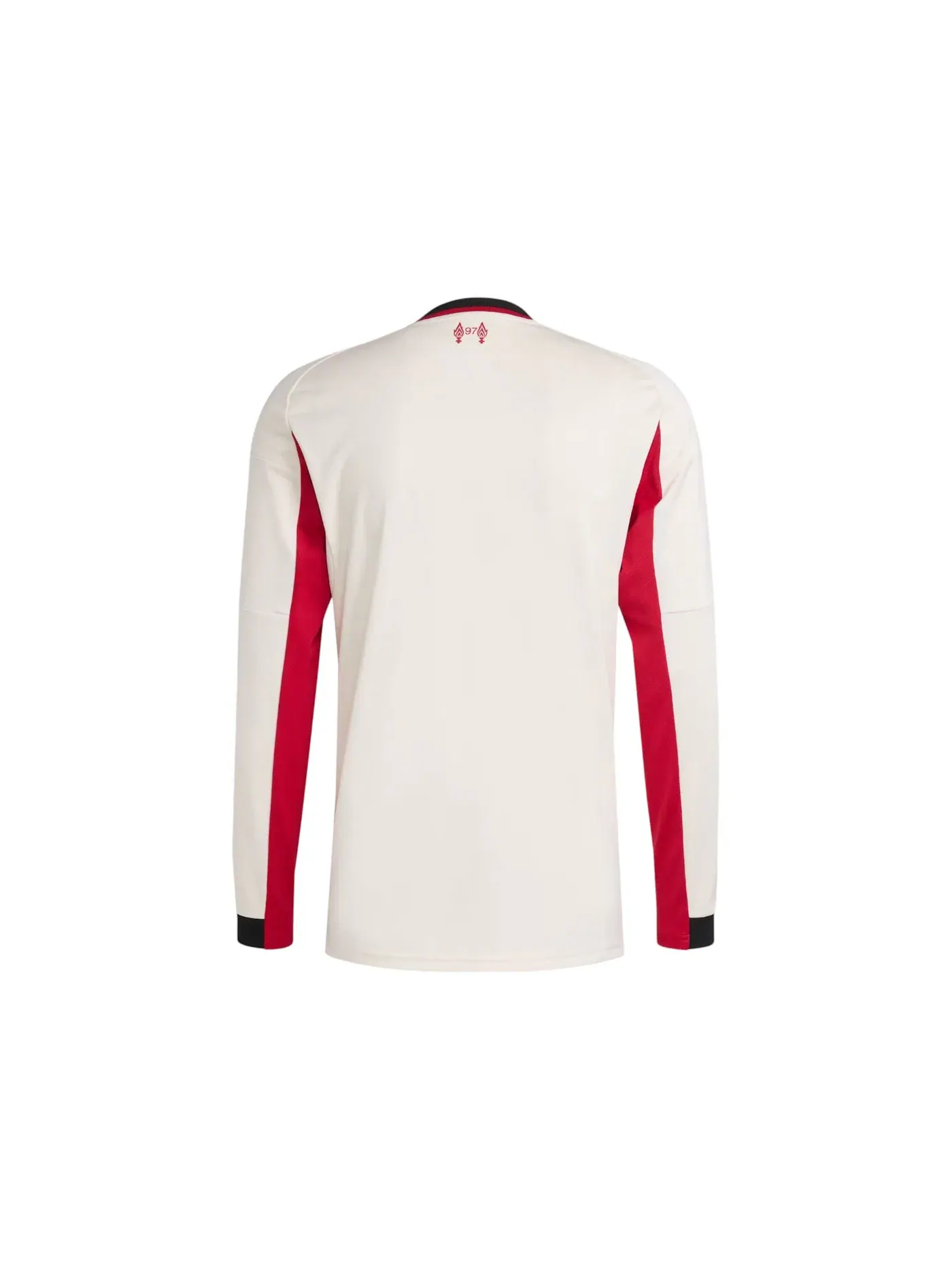Мужская футболка с длинным рукавом Liverpool FC 2025/26 L/S Away Jersey Adidas — изображение 2 из 2, белый