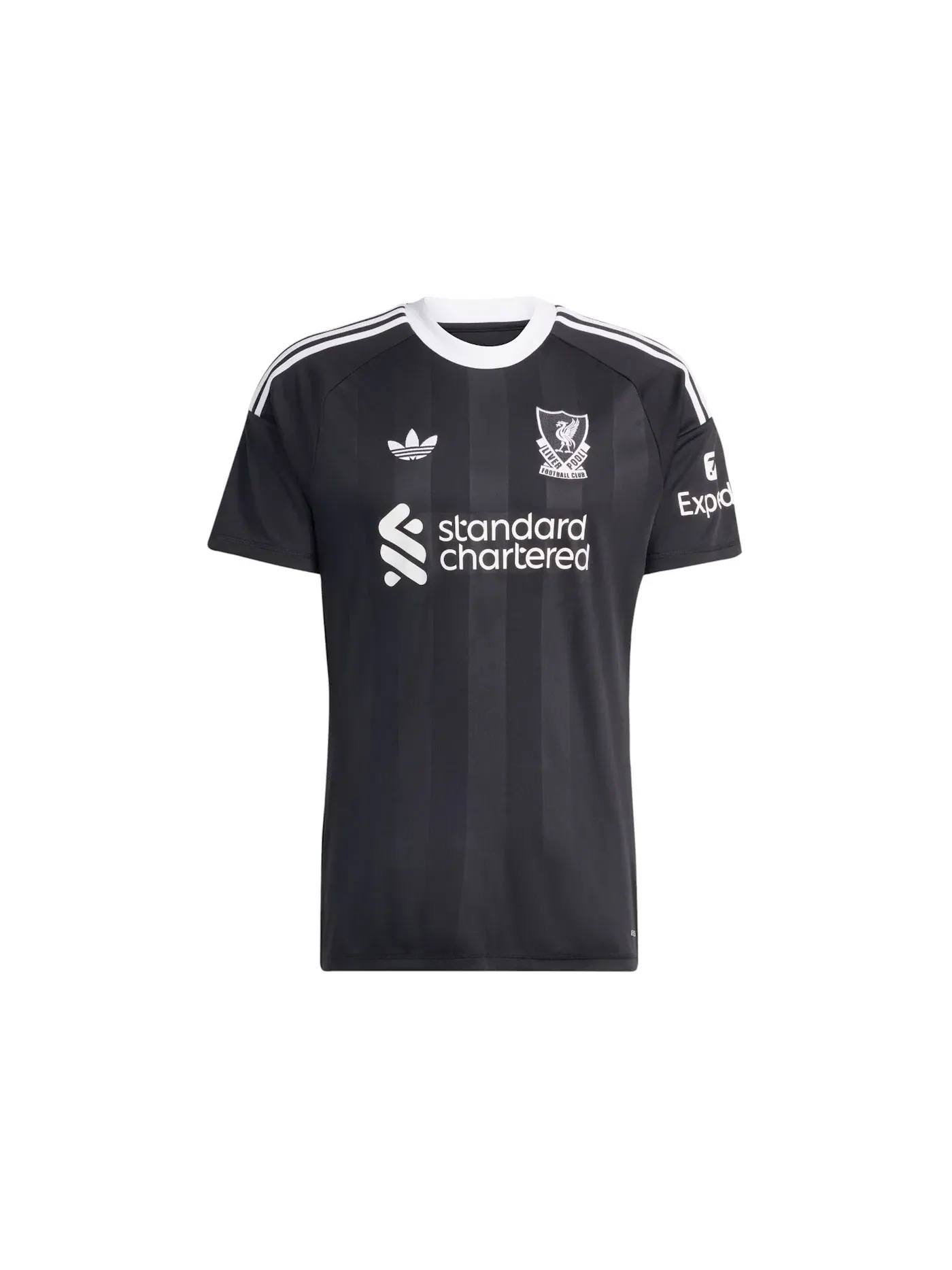 Мужская футболка с длинным рукавом Jersey Adidas — изображение 1 из 1, черный