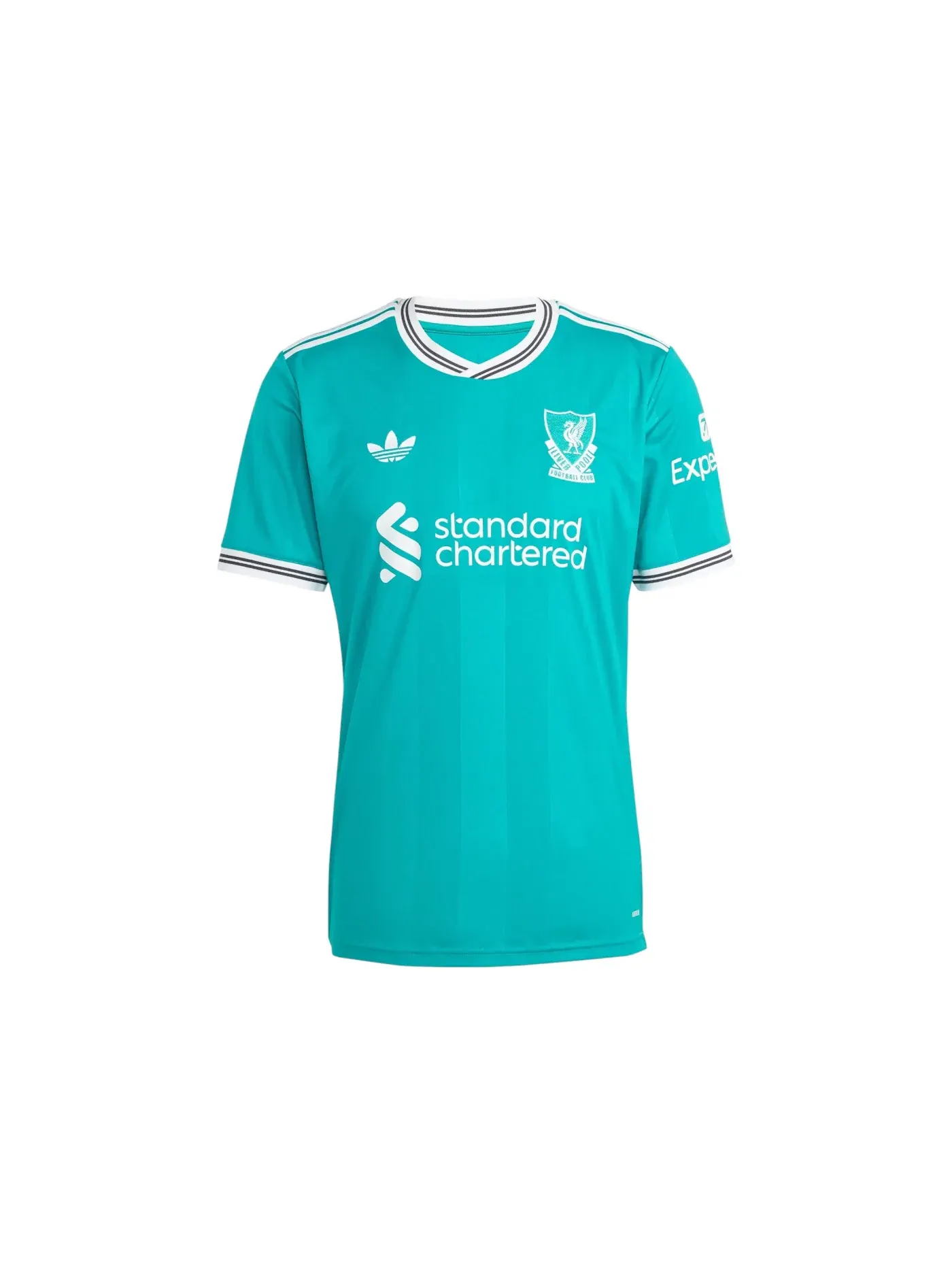 Мужская футболка с длинным рукавом Adidas Liverpool FC 25/26 Third Jersey — изображение 1 из 1, зеленый