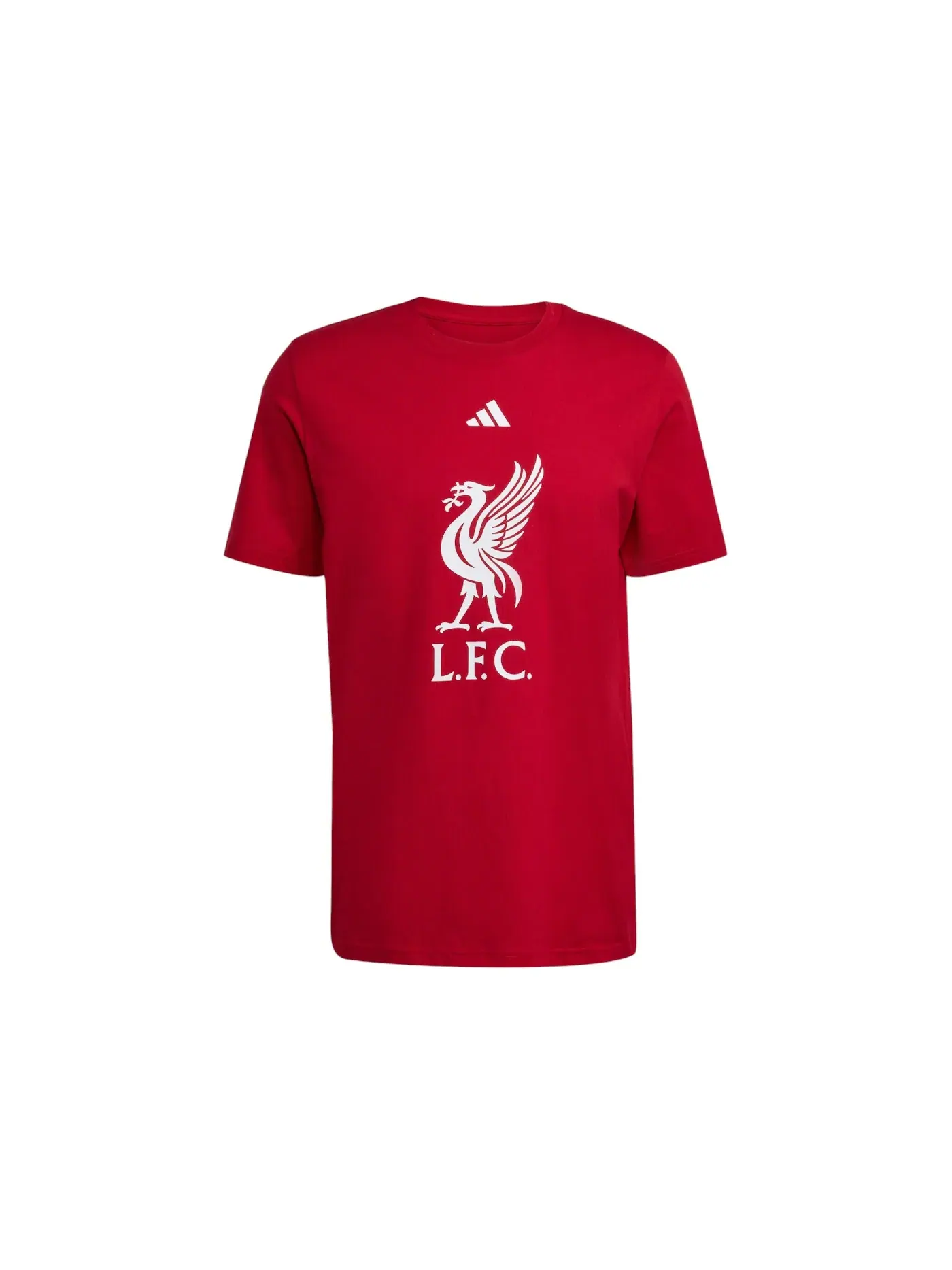 Мужская футболка с принтом Liverpool FC Dna Tee Adidas — изображение 1 из 1, красный