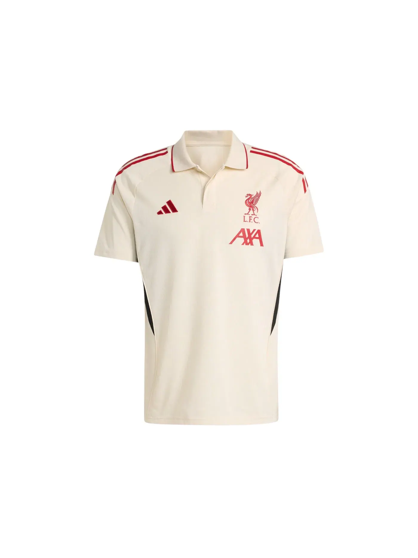 Мужская футболка-поло с длинным рукавом Liverpool FC Tiro 25 Competition Adidas — изображение 1 из 1, белый