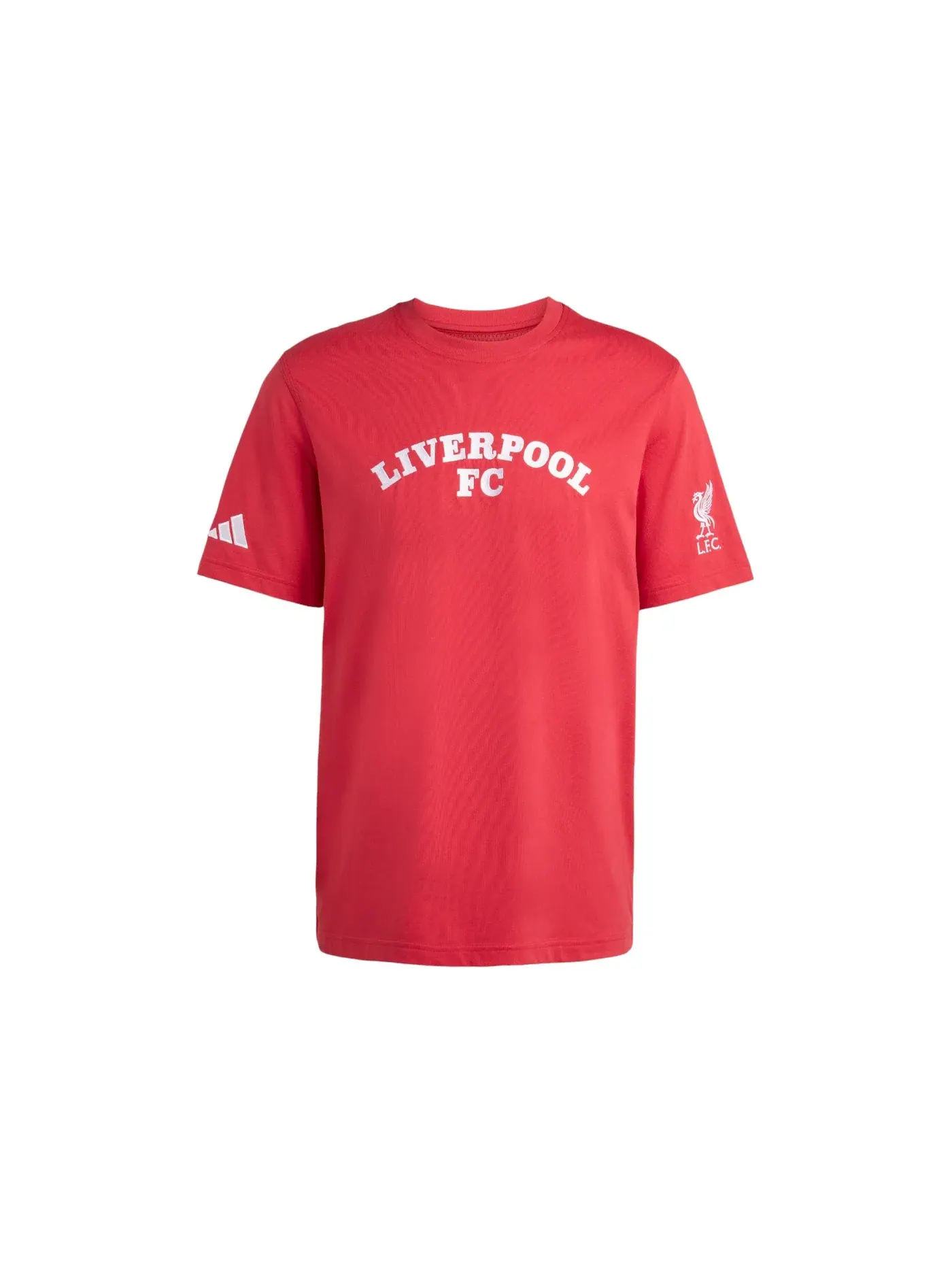 Мужская футболка с принтом Liverpool FC Us Pack Adidas — изображение 1 из 1, красный