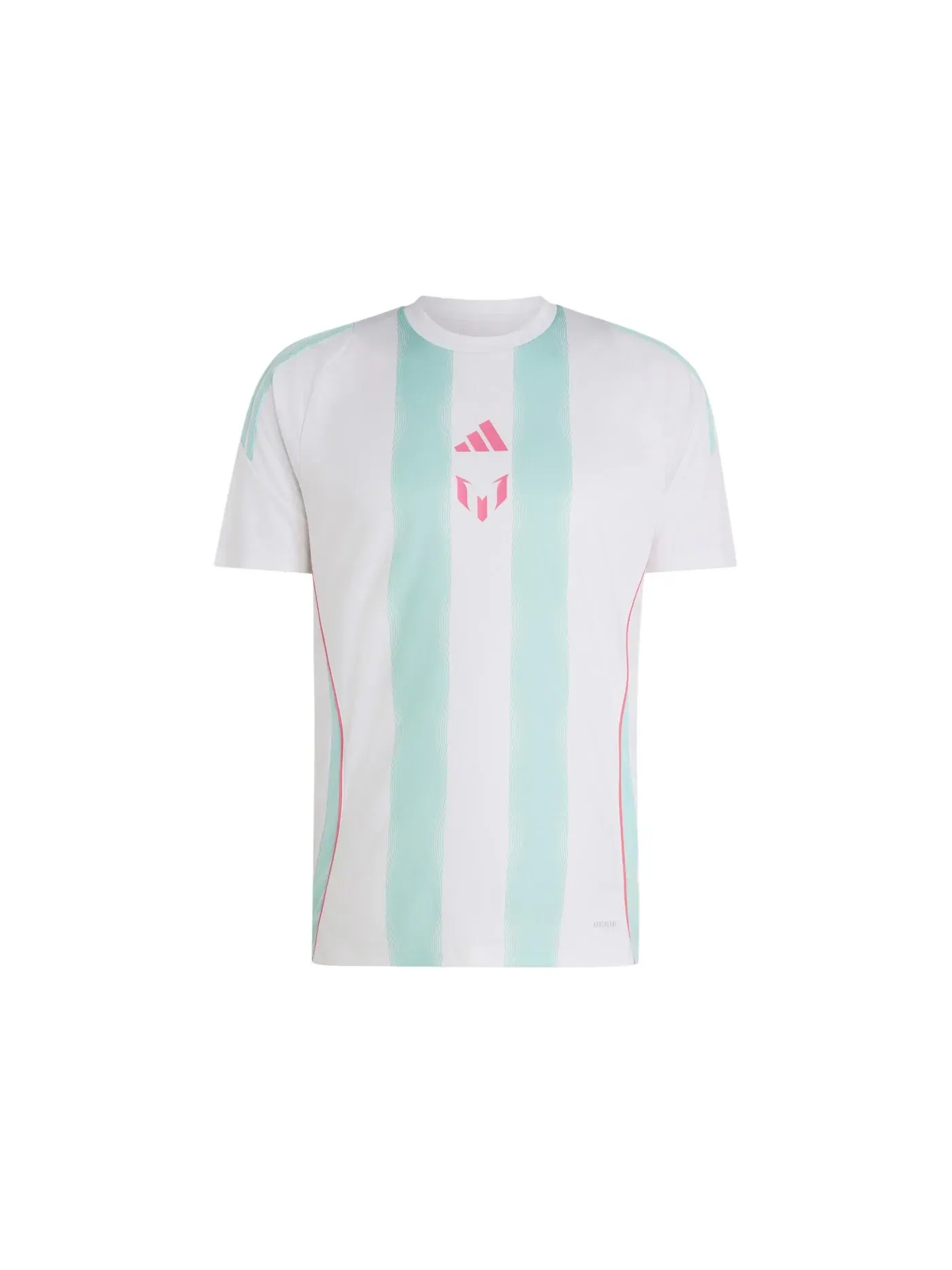 Мужская футбольная футболка Jersey Adidas — изображение 1 из 1, белый/голубой