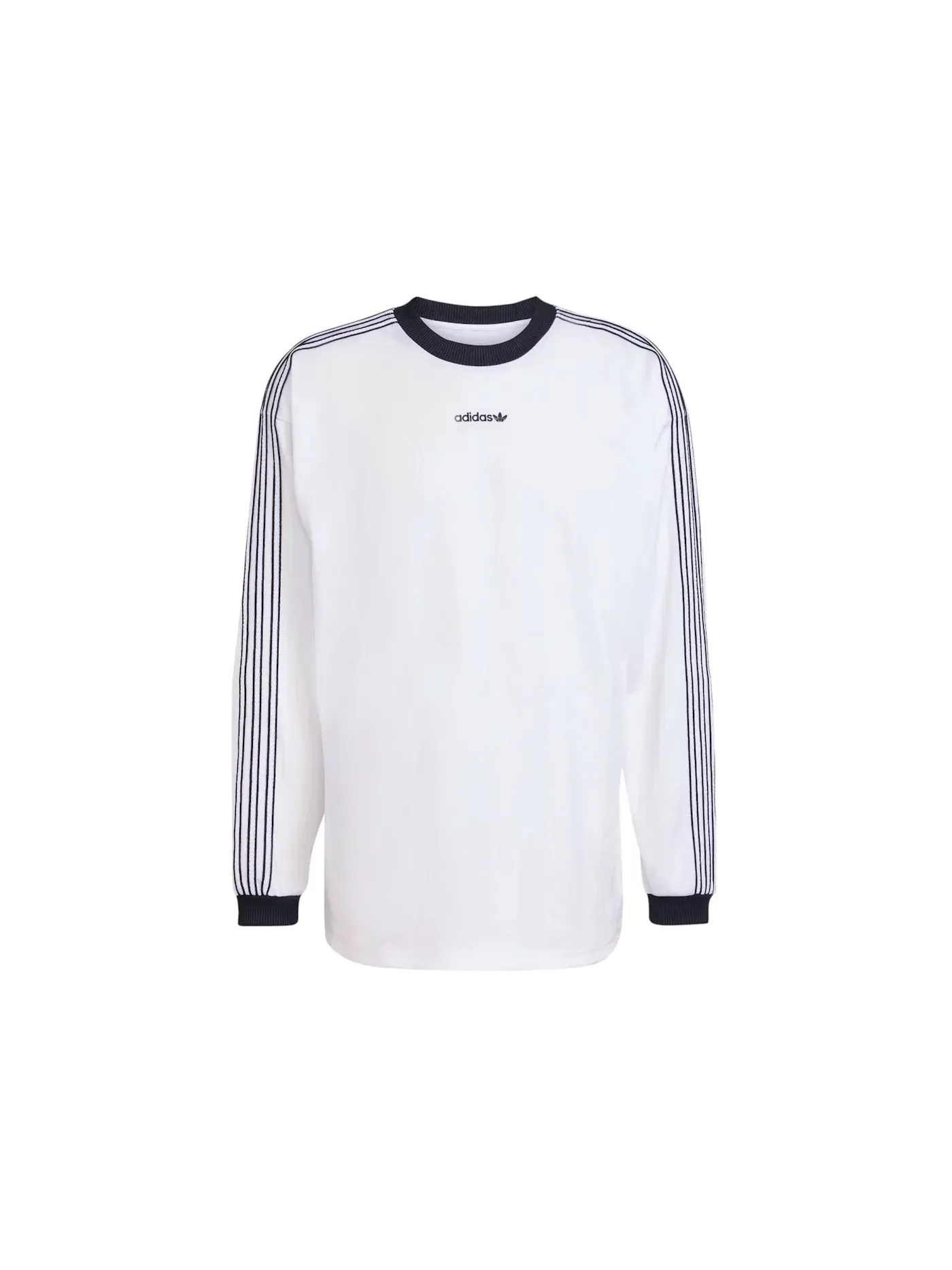 Мужская футболка с длинным рукавом Jersey Adidas — изображение 1 из 1, белый