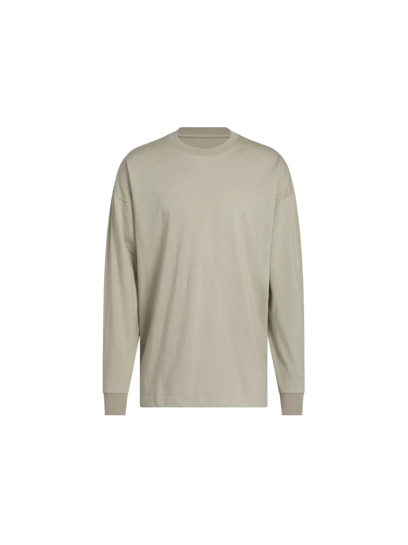 Мужская футболка с длинным рукавом Adidas Tee — изображение 1 из 1, бежевый