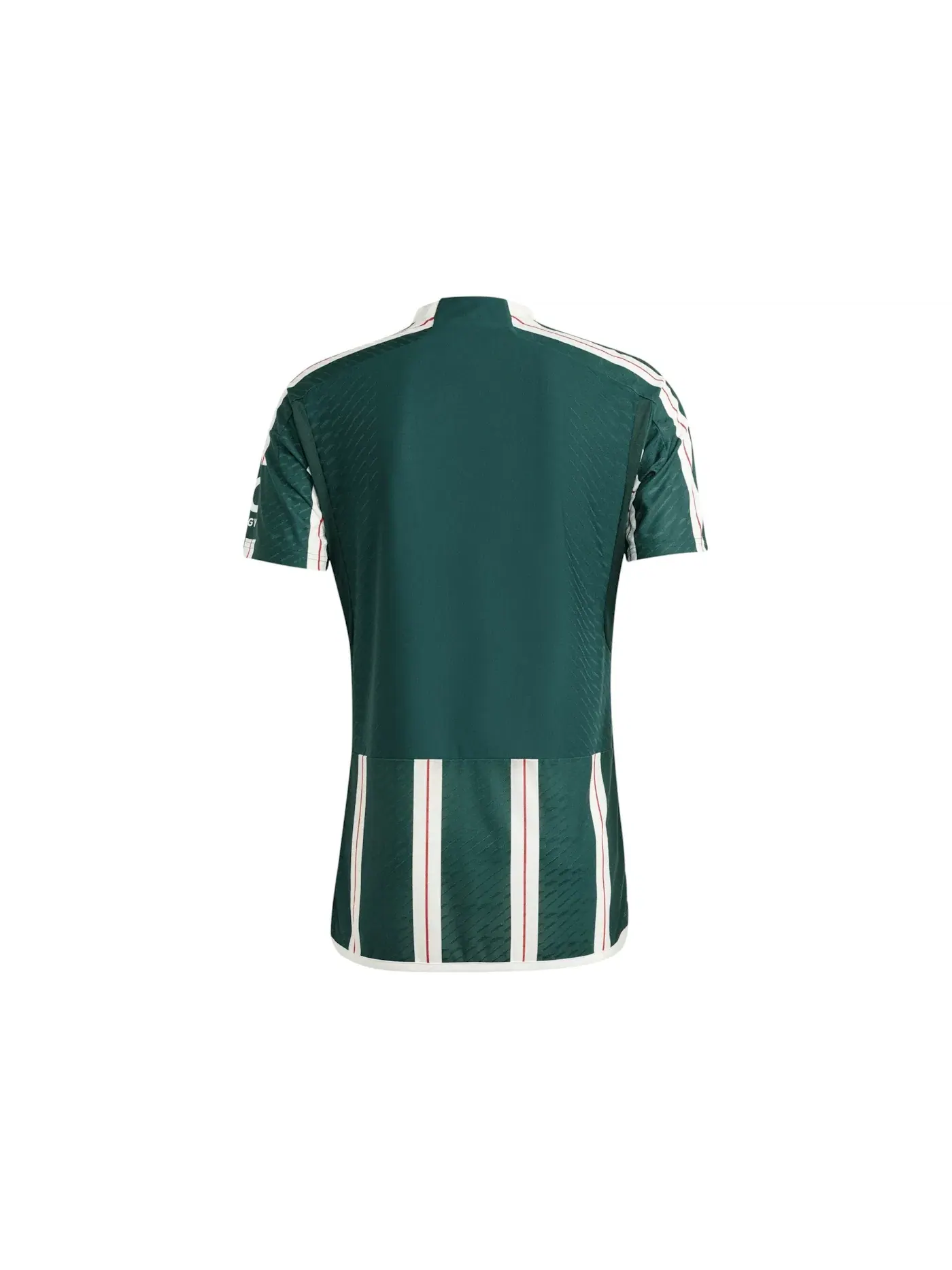 Мужская футбольная футболка с длинным рукавом Manchester United 2023/24 Away Adidas — изображение 2 из 2, зеленый