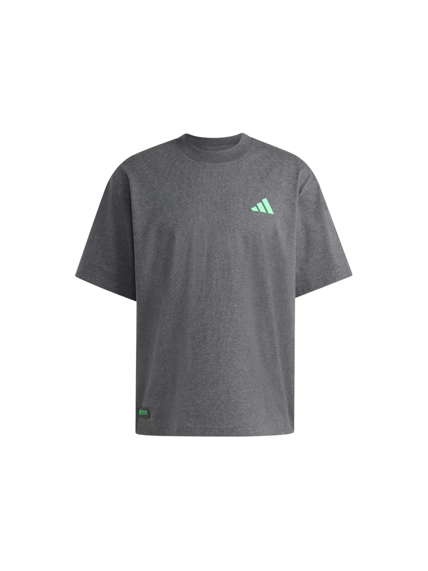 Мужской свитшот с длинным рукавом Premium Sweat Tee Adidas — изображение 1 из 1, серый