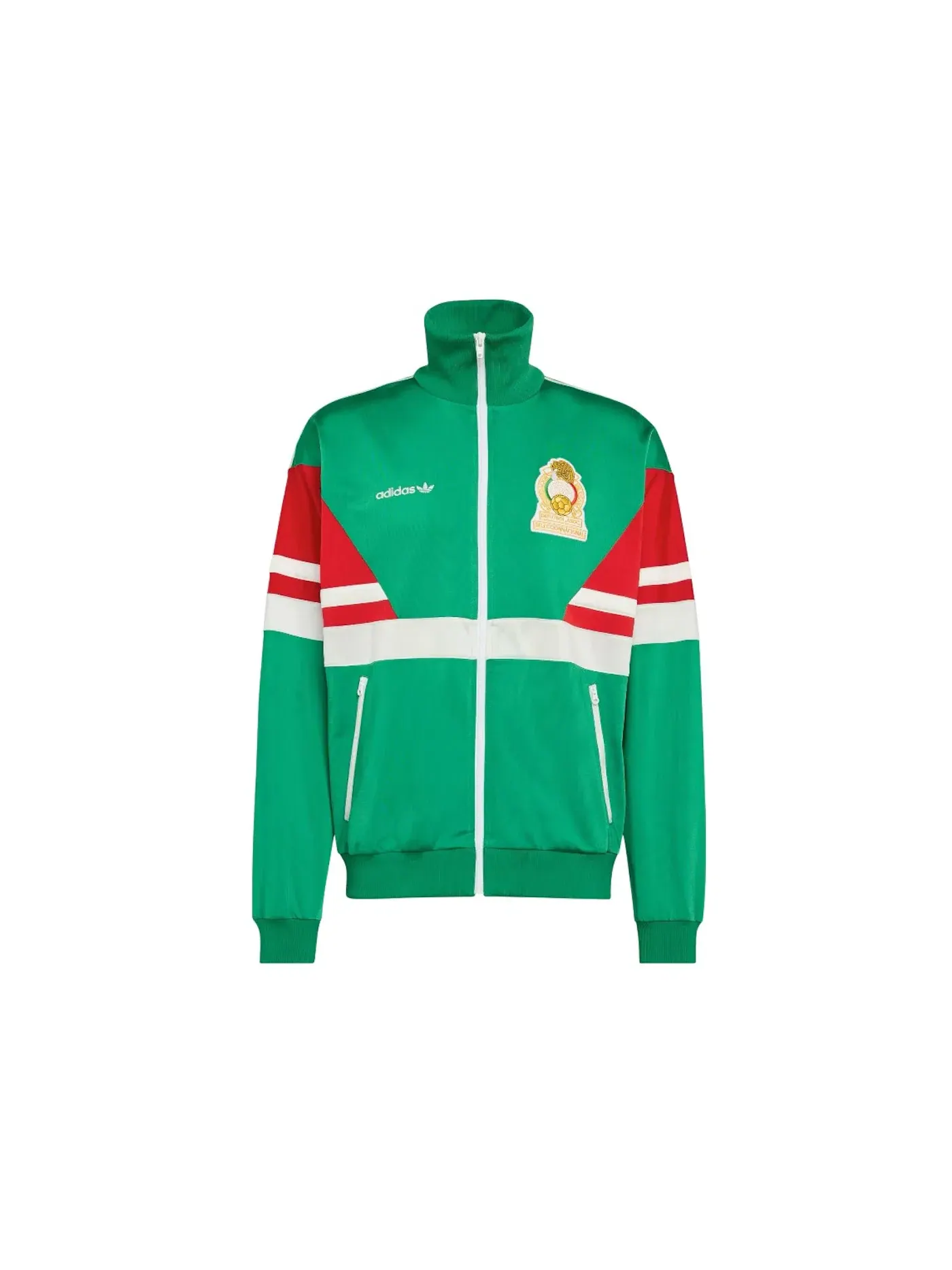 Мужская куртка-бомбер с длинным рукавом Adidas — изображение 1 из 1, зеленый