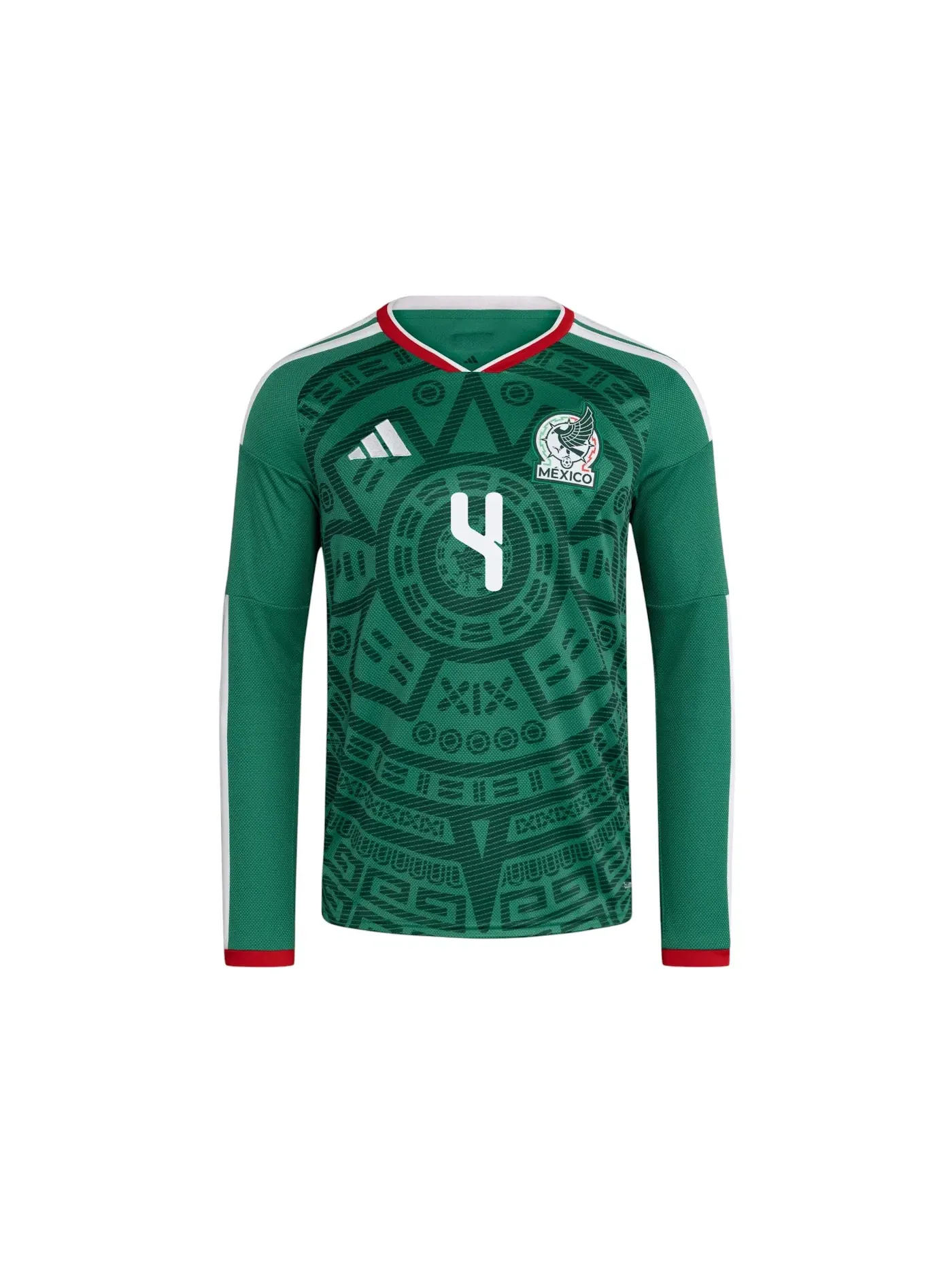 Мужская футболка с длинным рукавом Adidas Jersey — изображение 1 из 1, зеленый