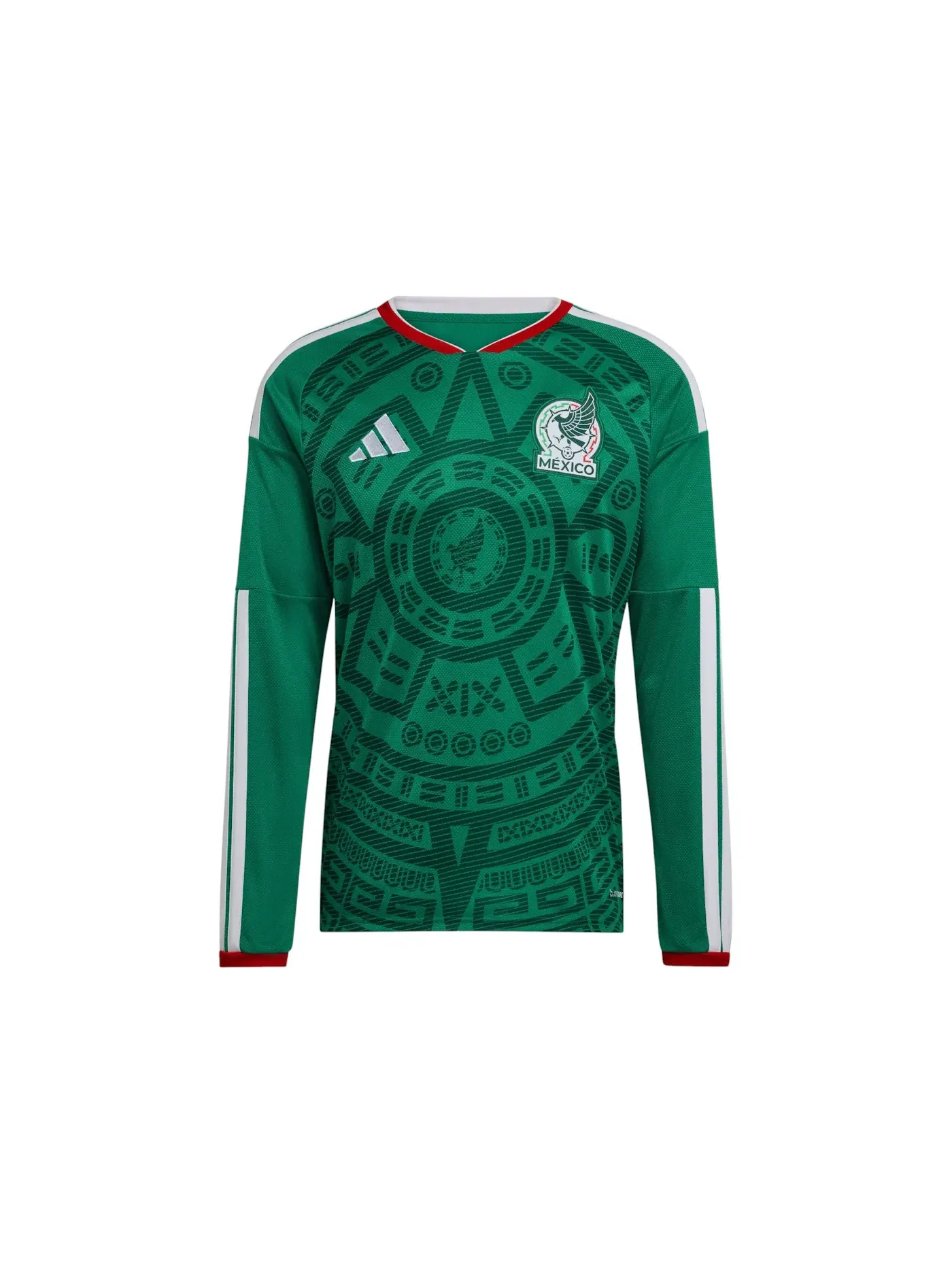 Мужская футболка с длинным рукавом Jersey Adidas — изображение 1 из 1, зеленый