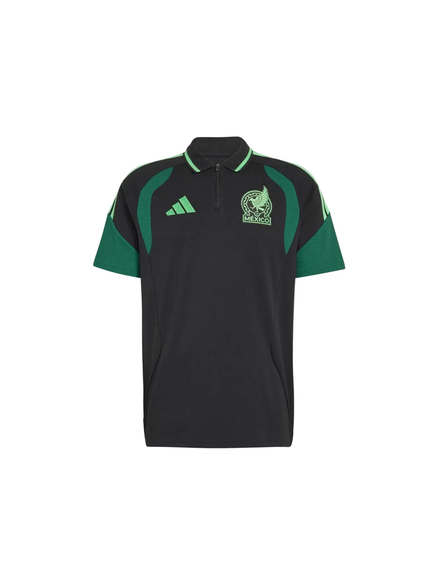 Мужское поло Tiro из коллекции Mexico 2026 Adidas — изображение 1 из 1, черный